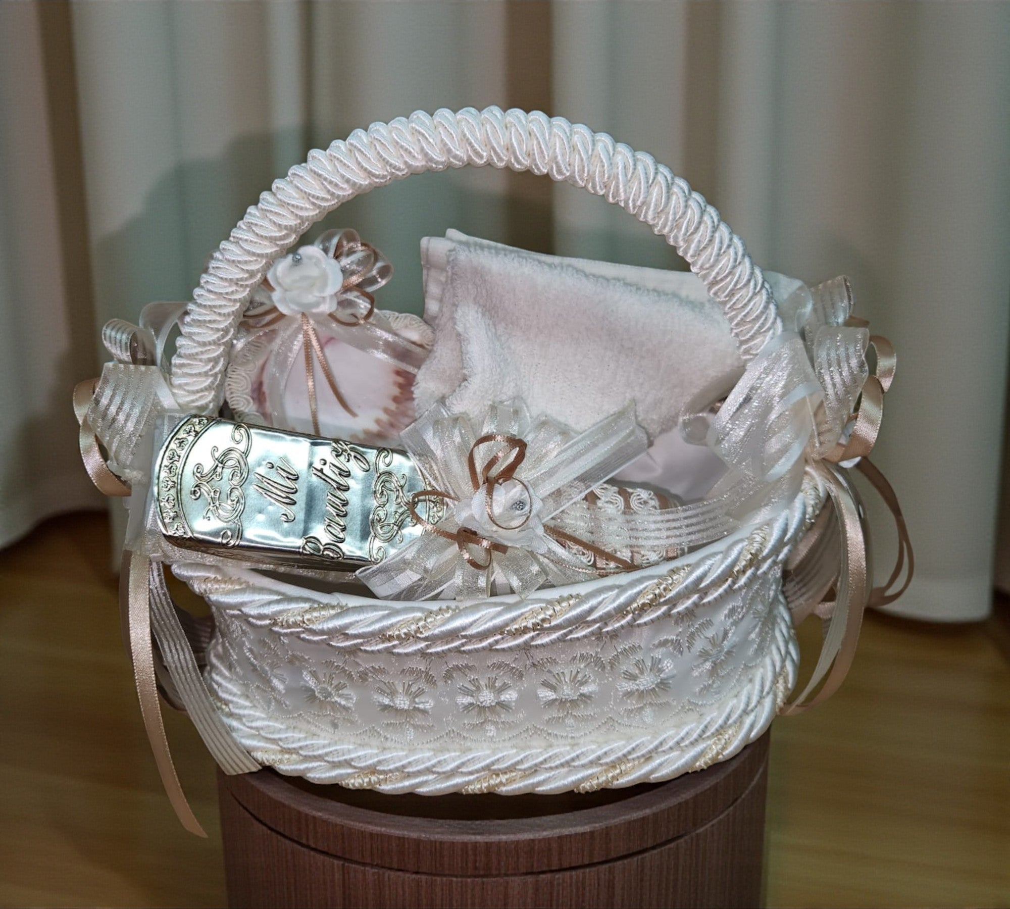 Kit de Vela Bautizo Canasta 02