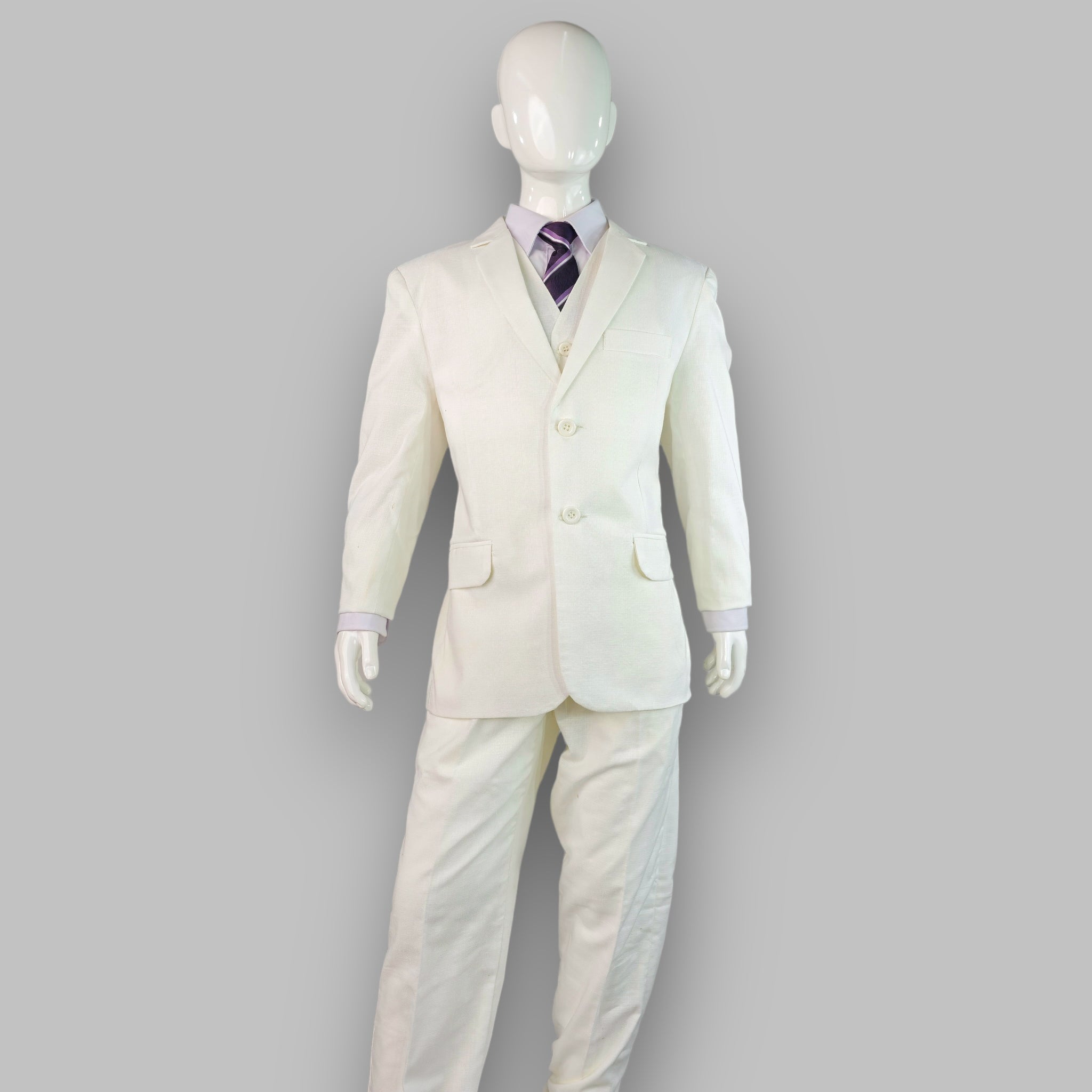 Traje Infantil Bautizo Lino 2