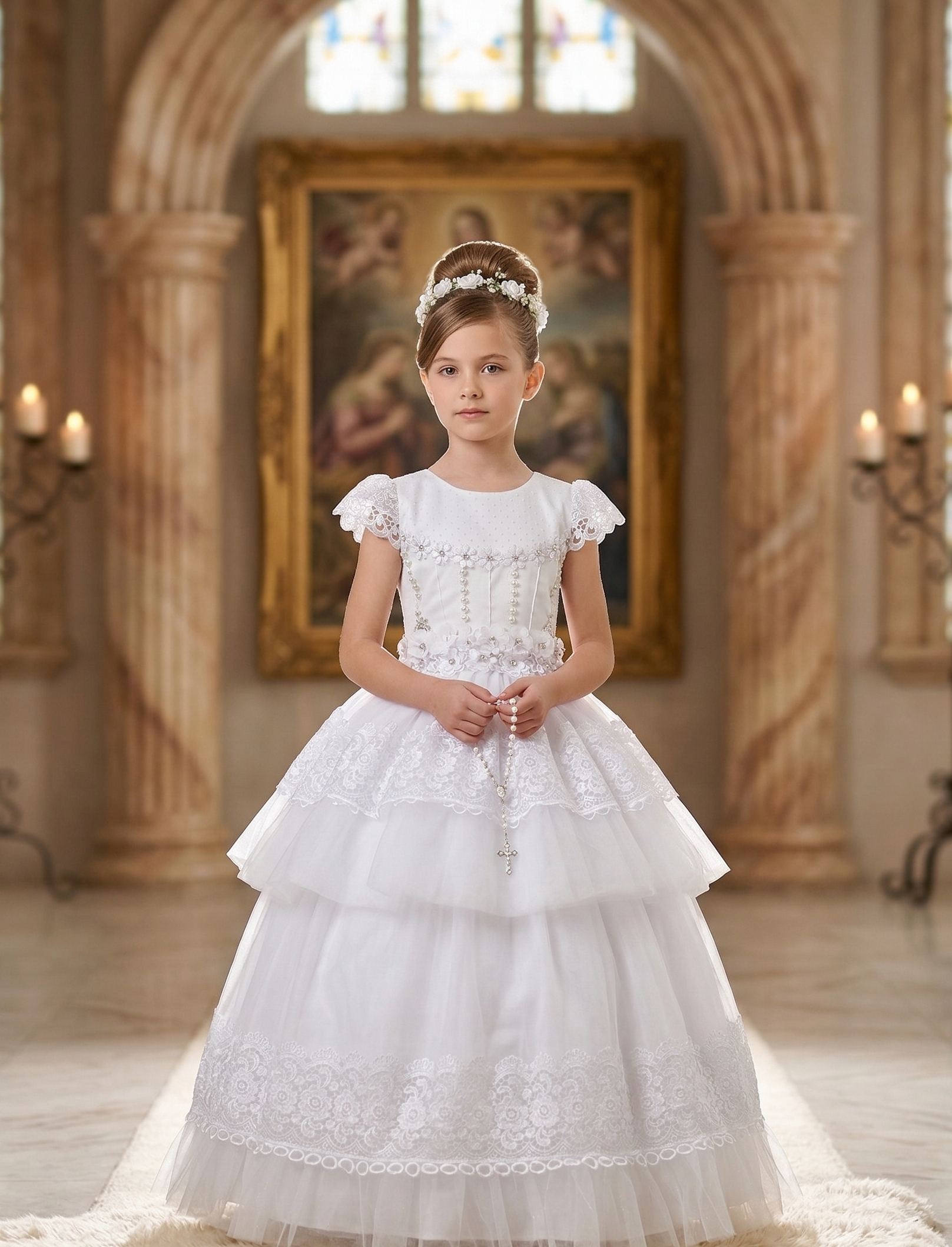 Vestido Primera Comunión V-559