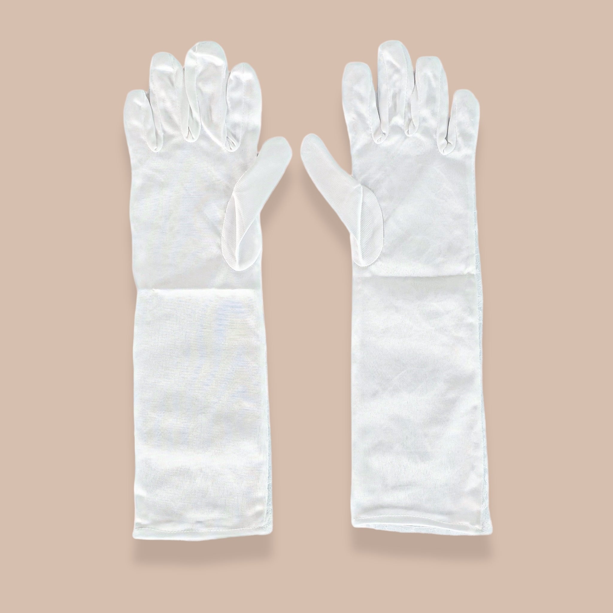 Guantes Primera Comunión Encaje 3/4
