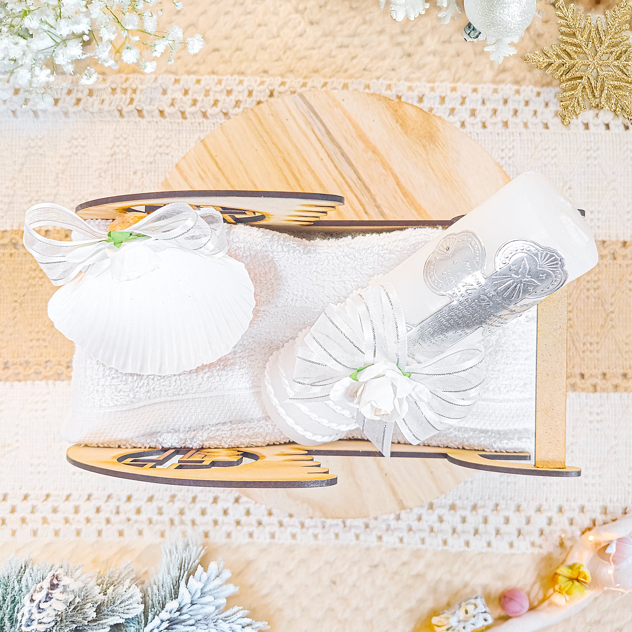 Kit de Vela Bautizo Carriola J1