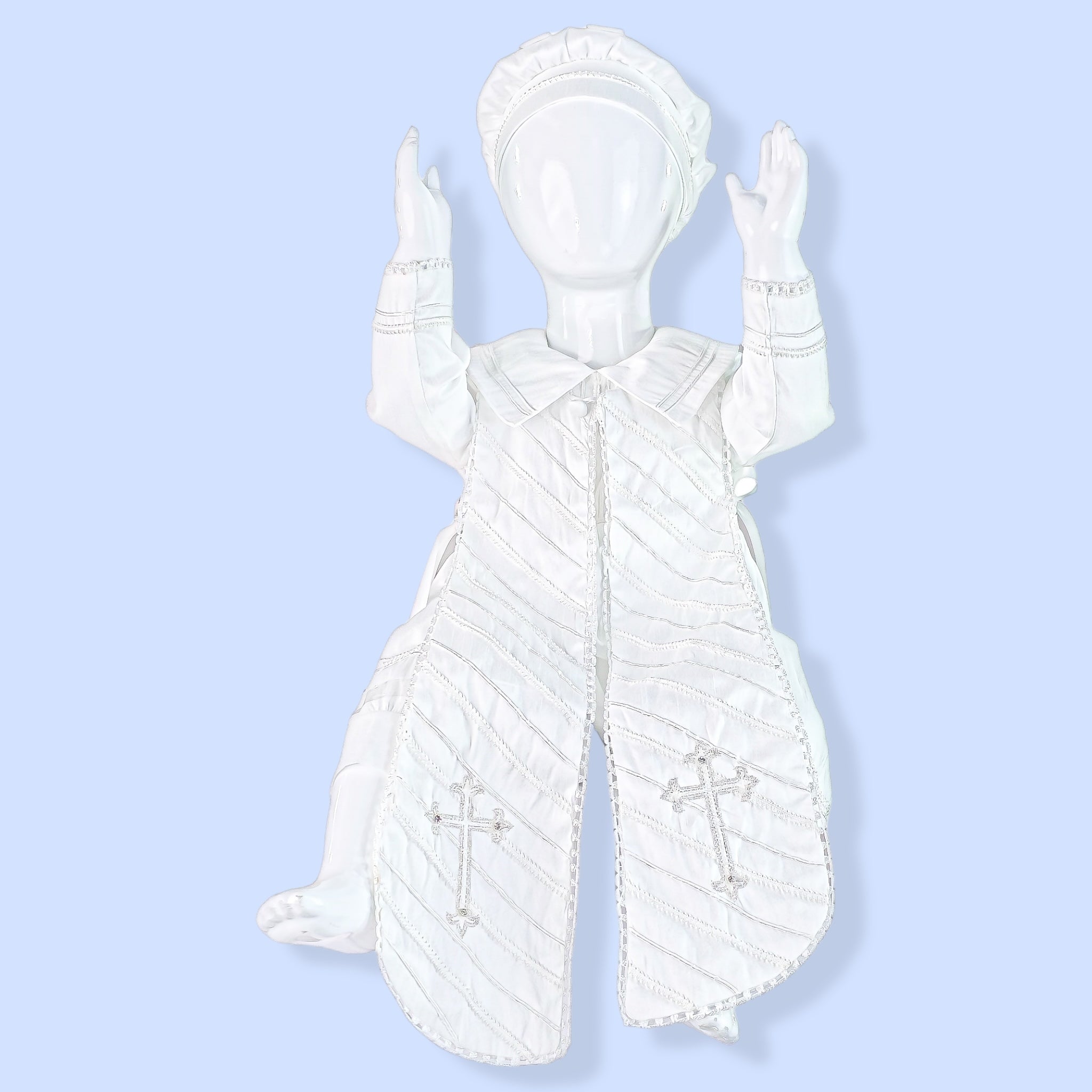 Ropón Niño Desmontable M-95 Shantung
