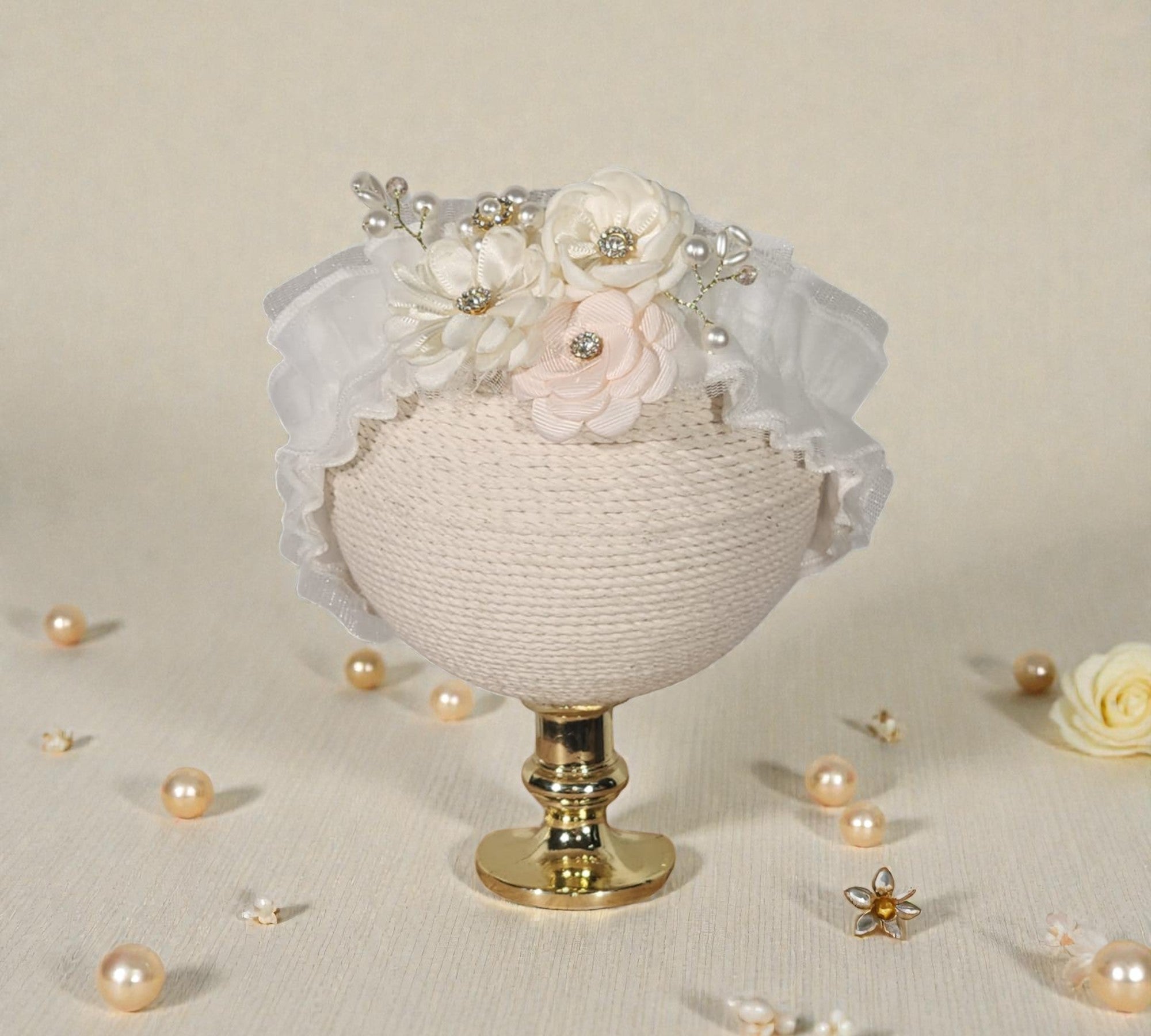 Ropón Niña Desmontable Hondas y Flores