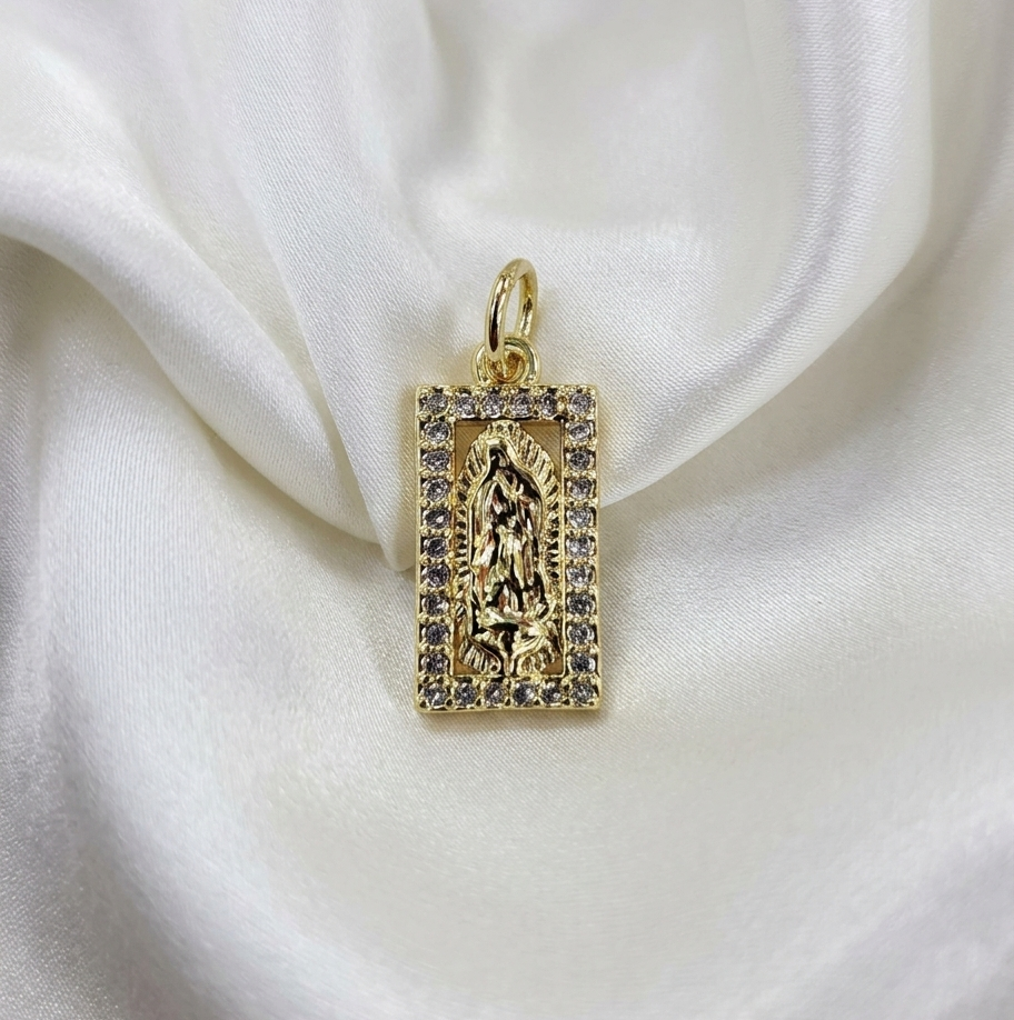 Medalla Rectangular Guadalupe