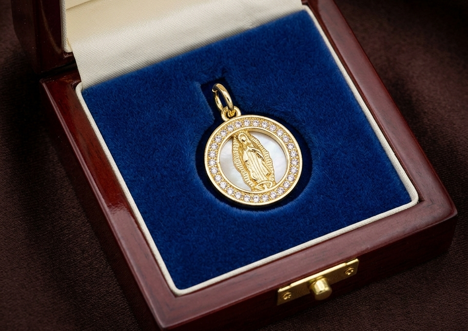 Medalla Circular Fondo