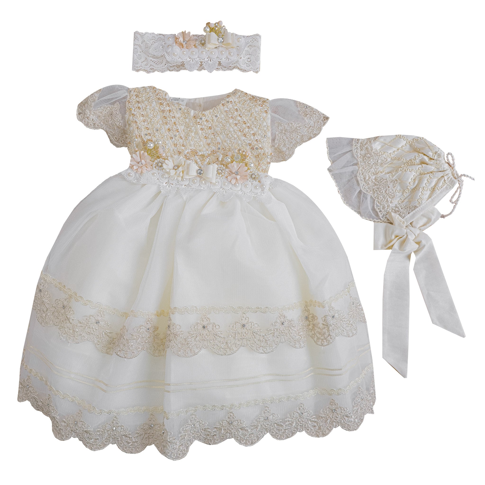 Vestido Bautizo Mini Lupita