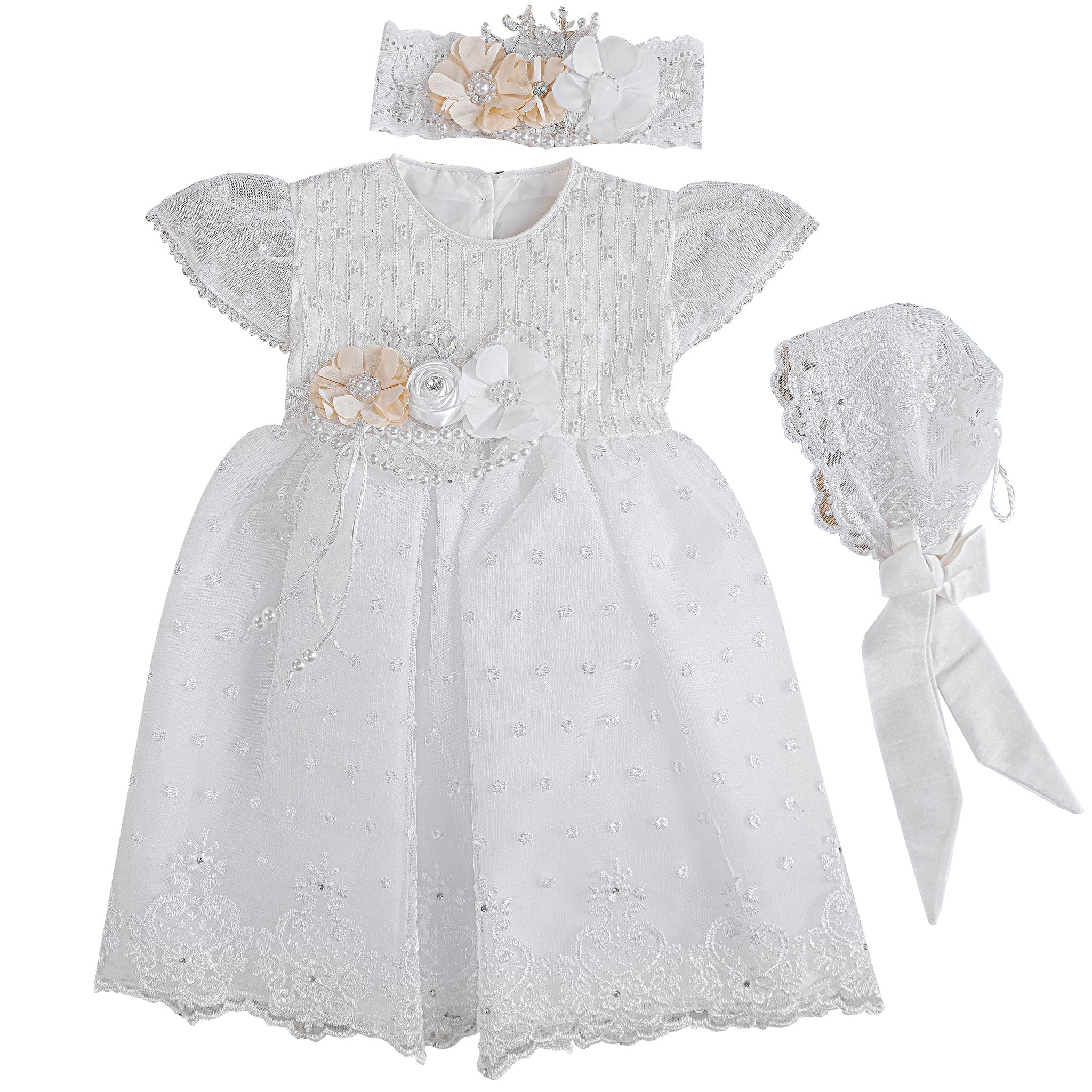 Vestido Bautizo Mini Rosalinda