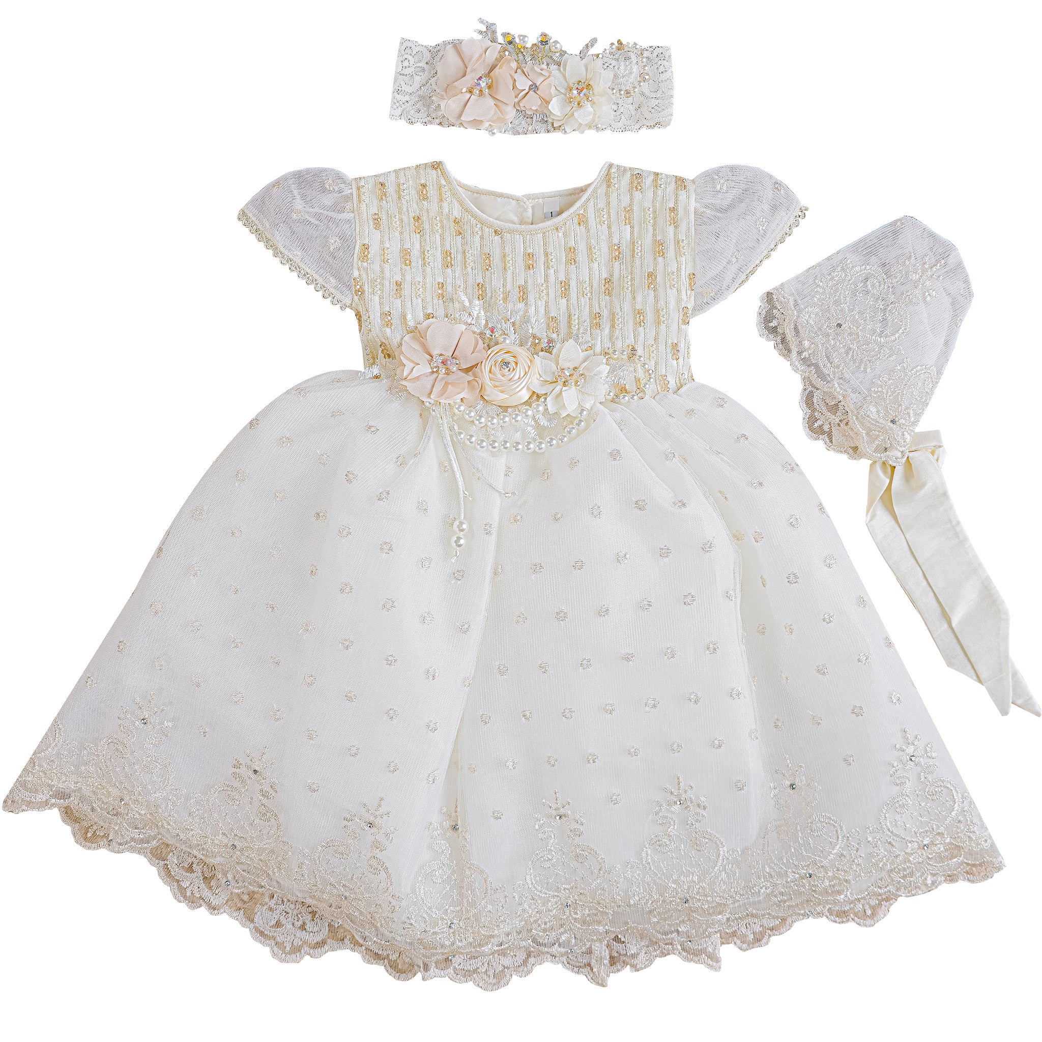 Vestido Bautizo Mini Rosalinda