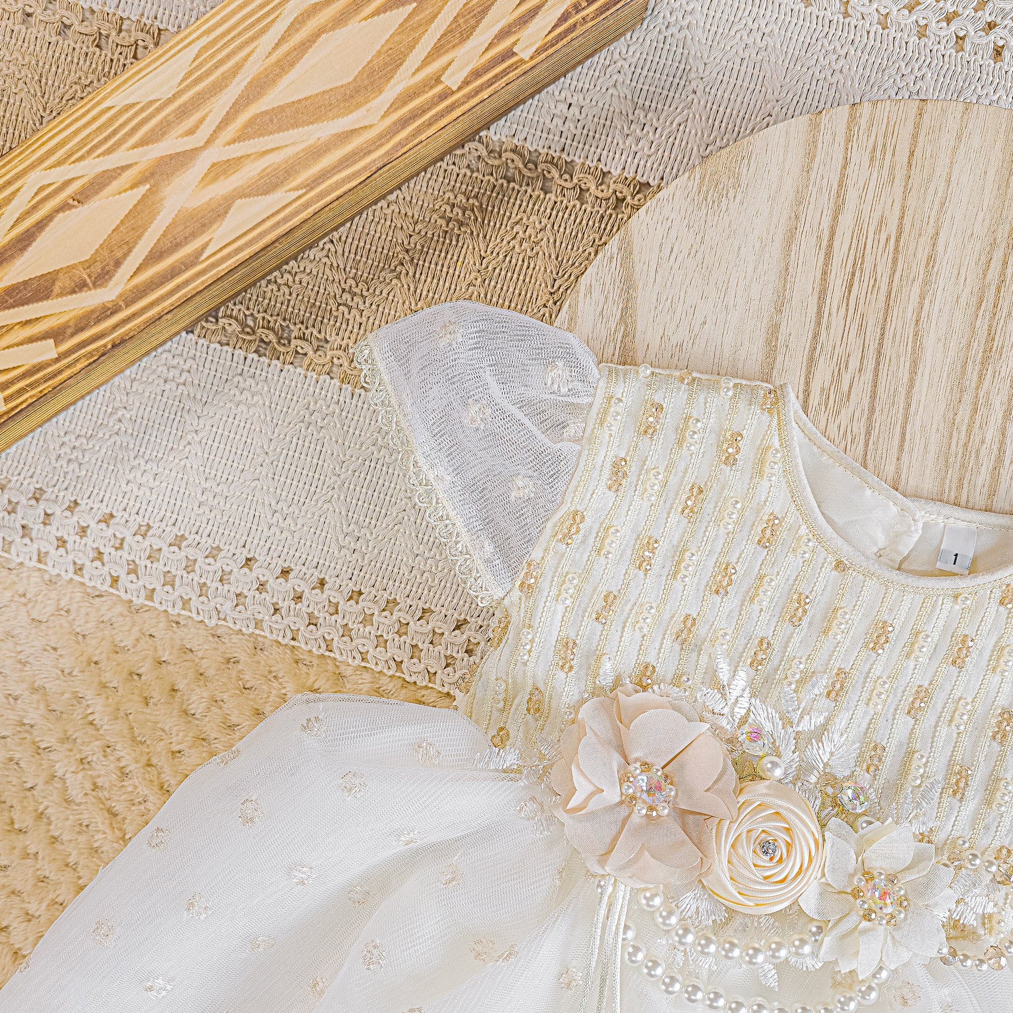 Vestido Bautizo Mini Rosalinda