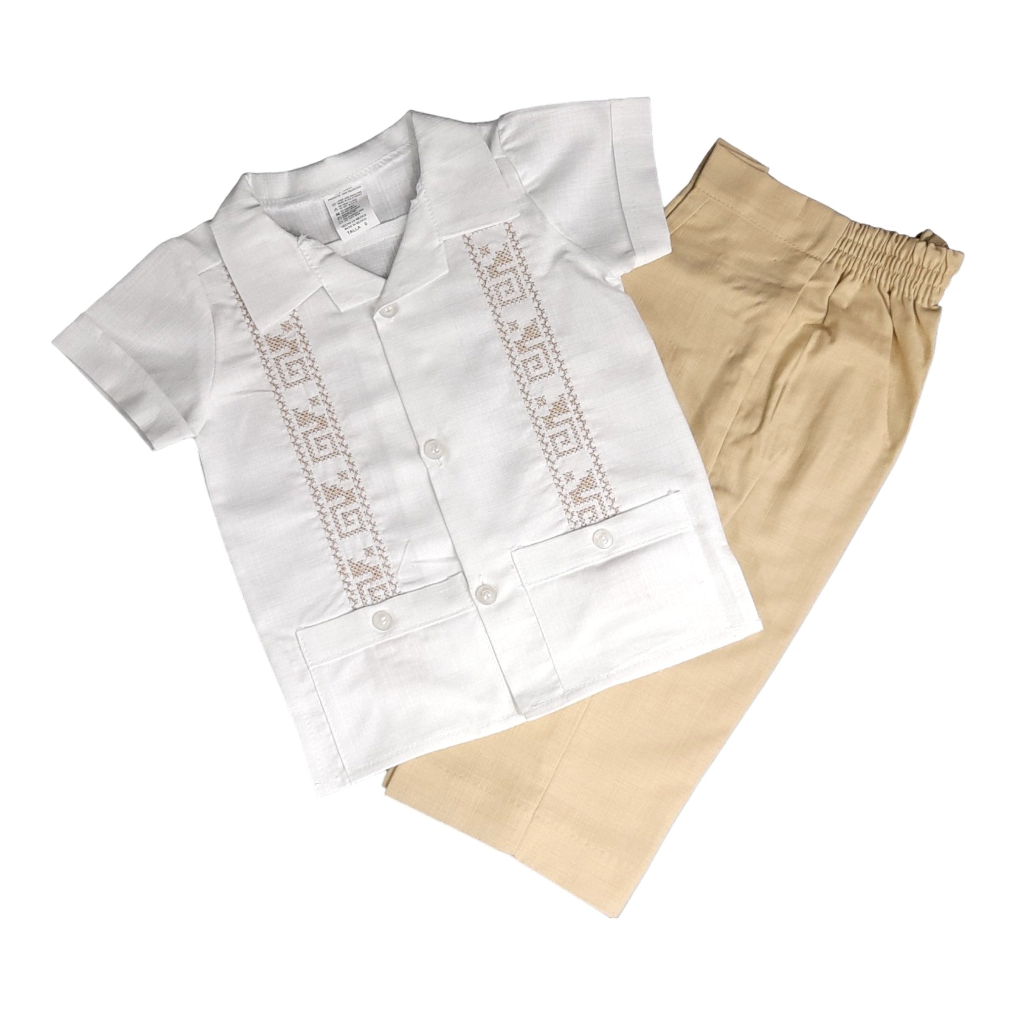 Guayabera Manga Corta M-115 Lino