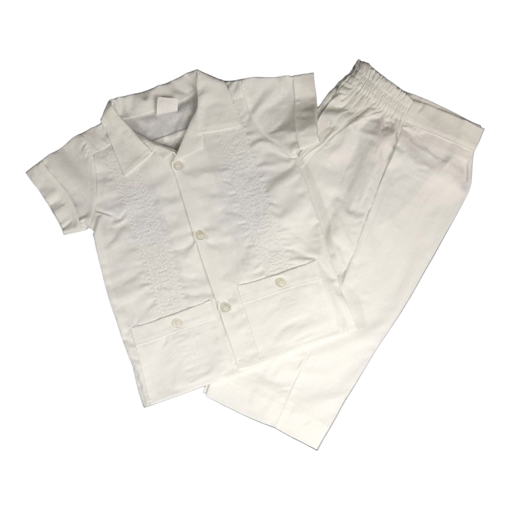 Guayabera Manga Corta M-115 Lino