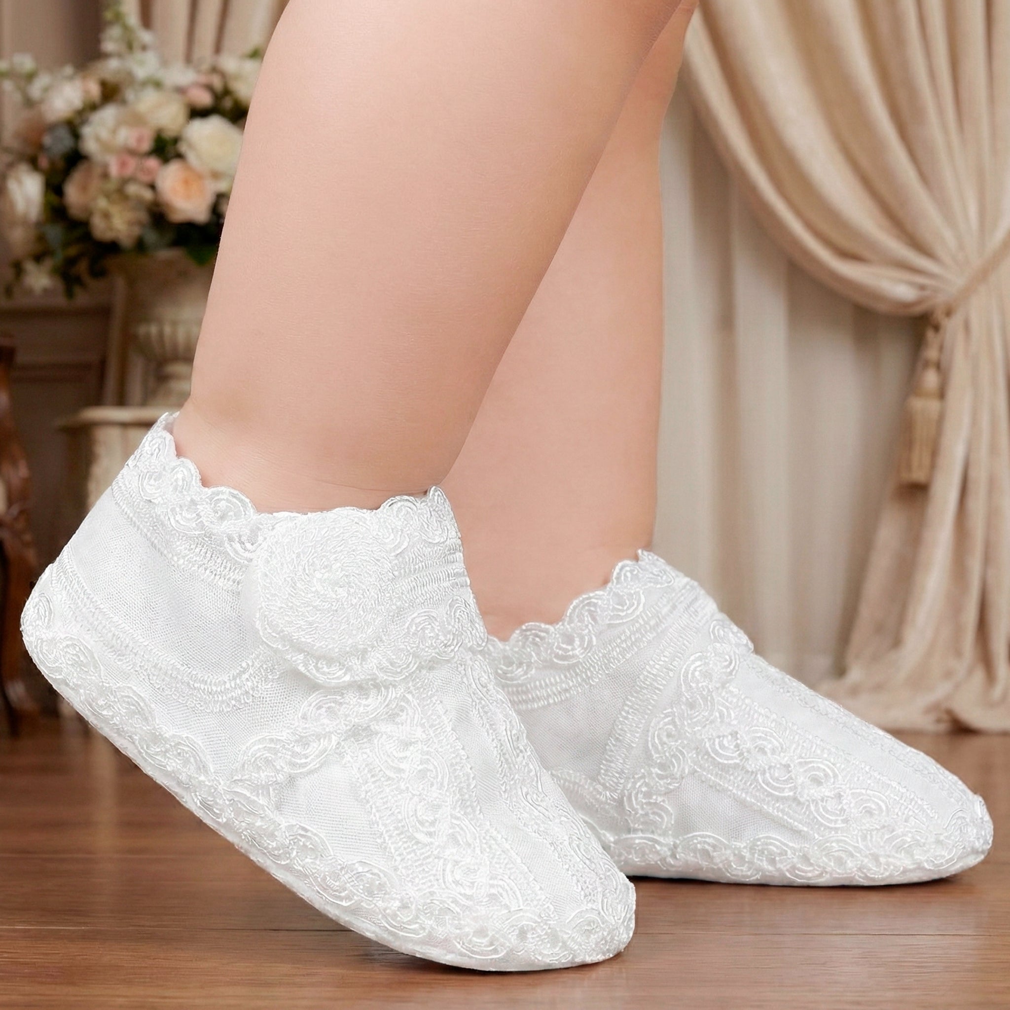 Zapato Tela Bautizo 017