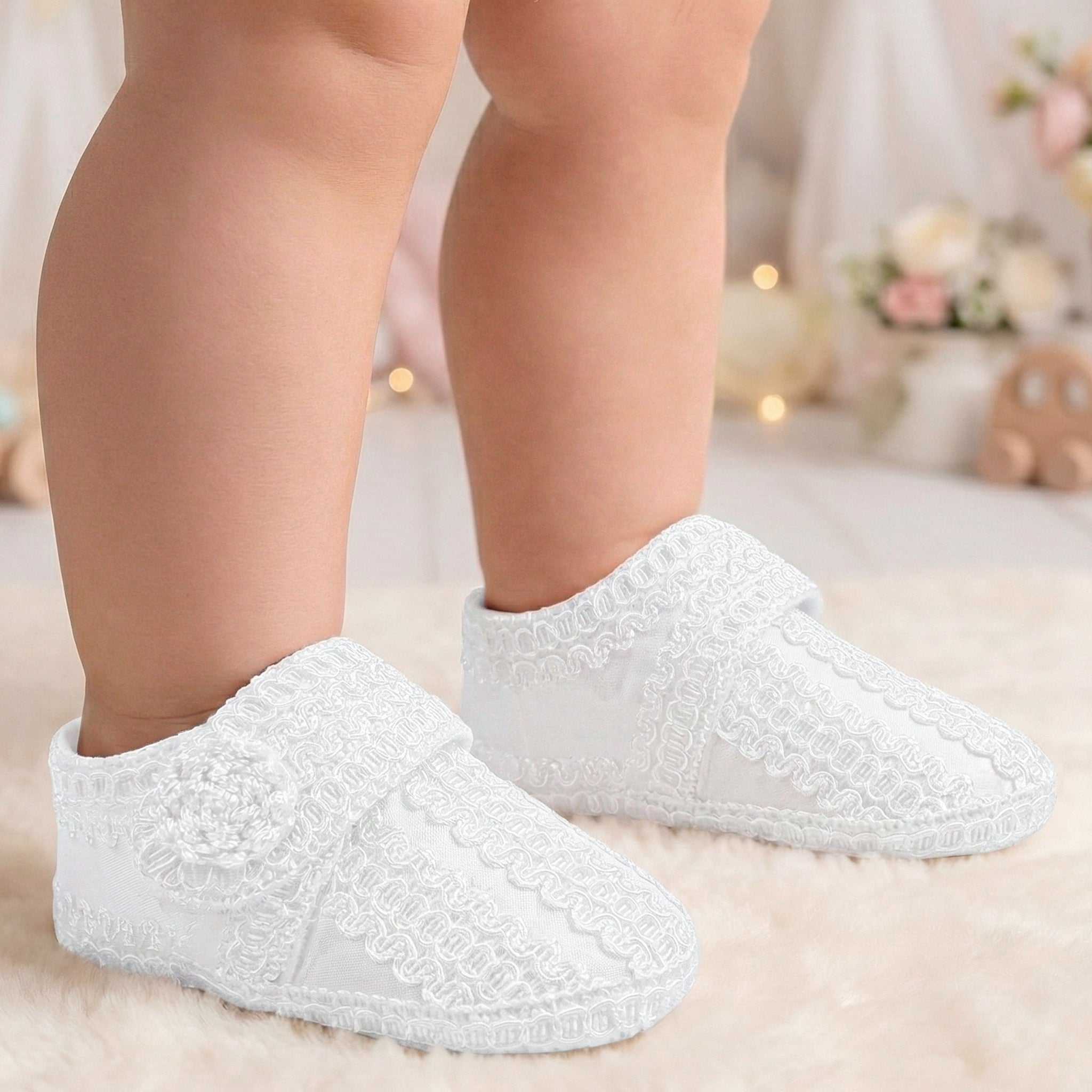 Zapato Tela Bautizo 020