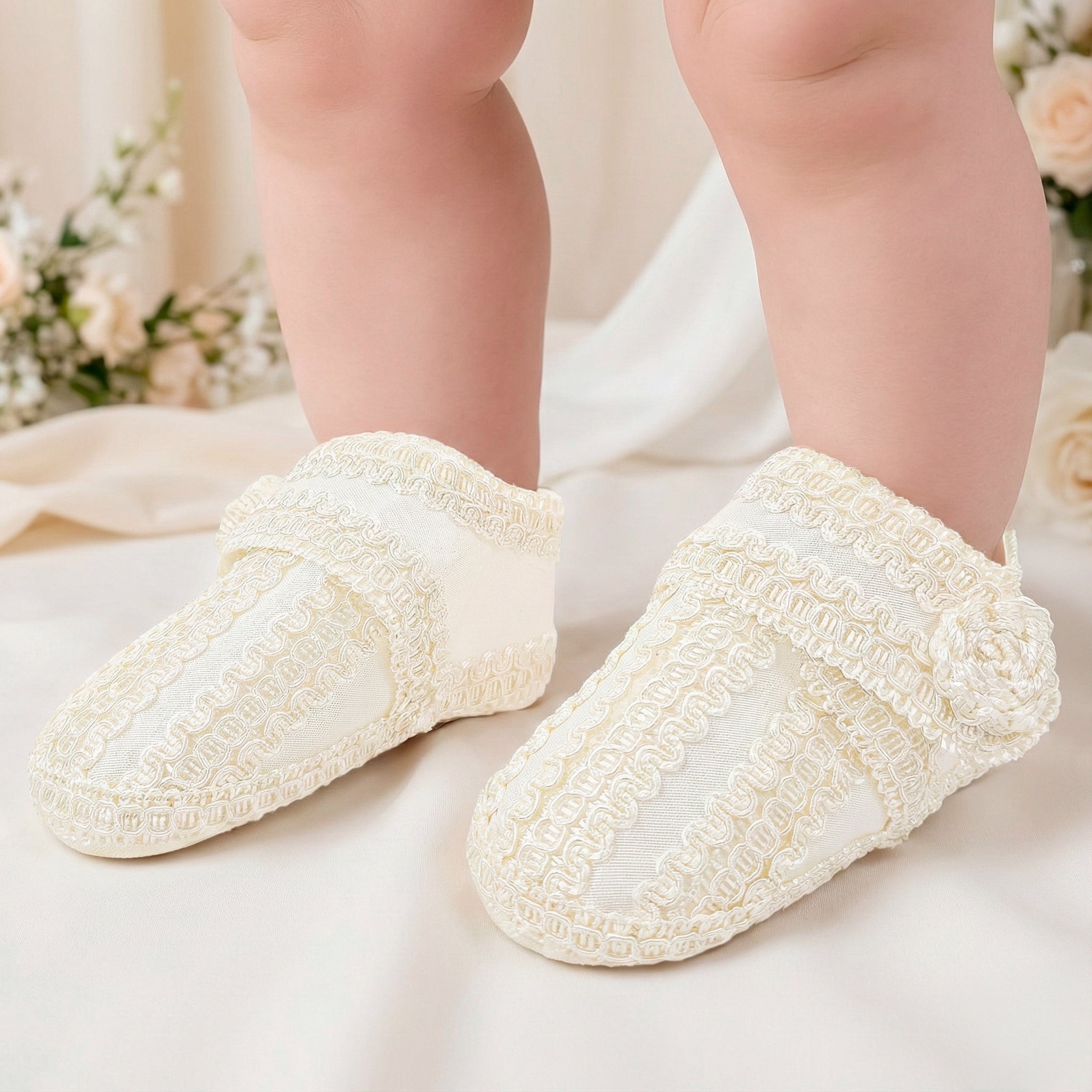 Zapato Tela Bautizo 020