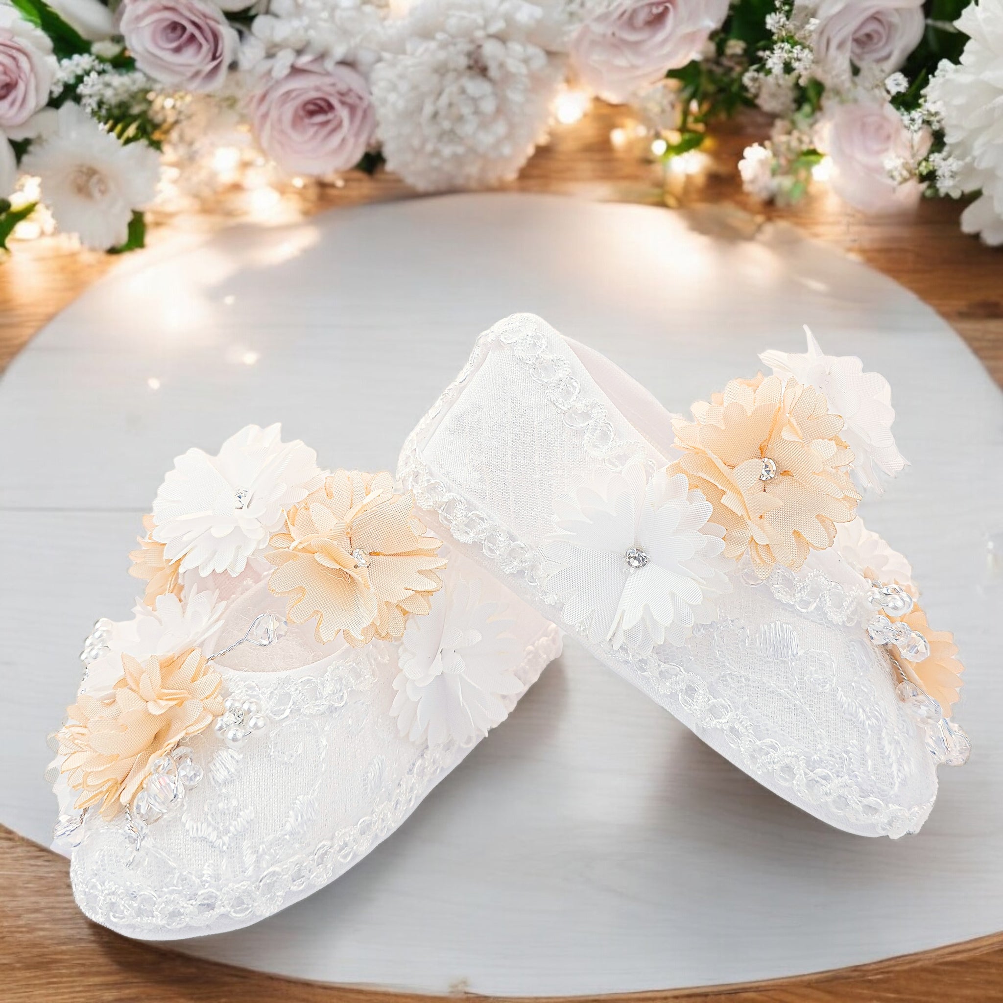 Zapato Tela Bautizo 053