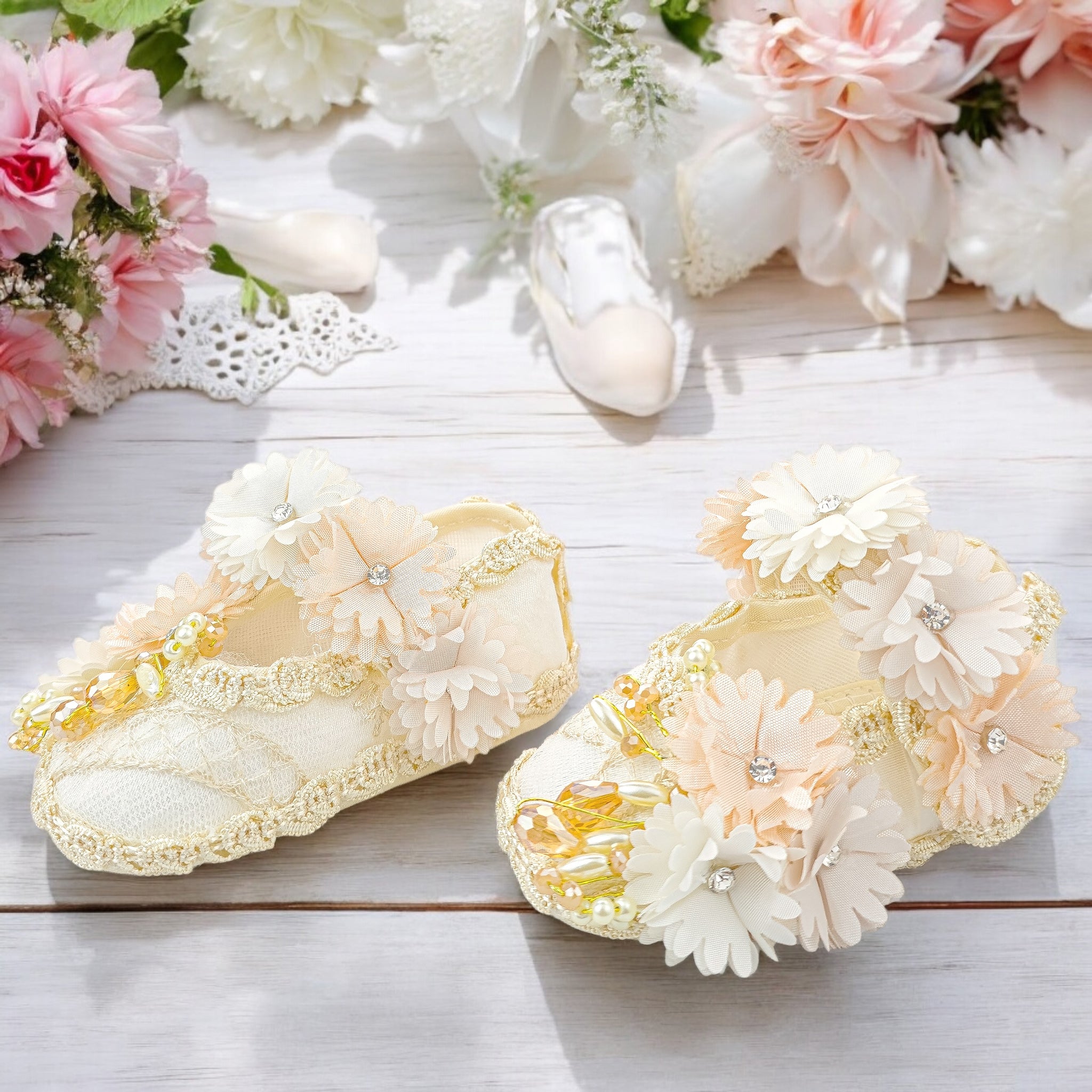 Zapato Tela Bautizo 053