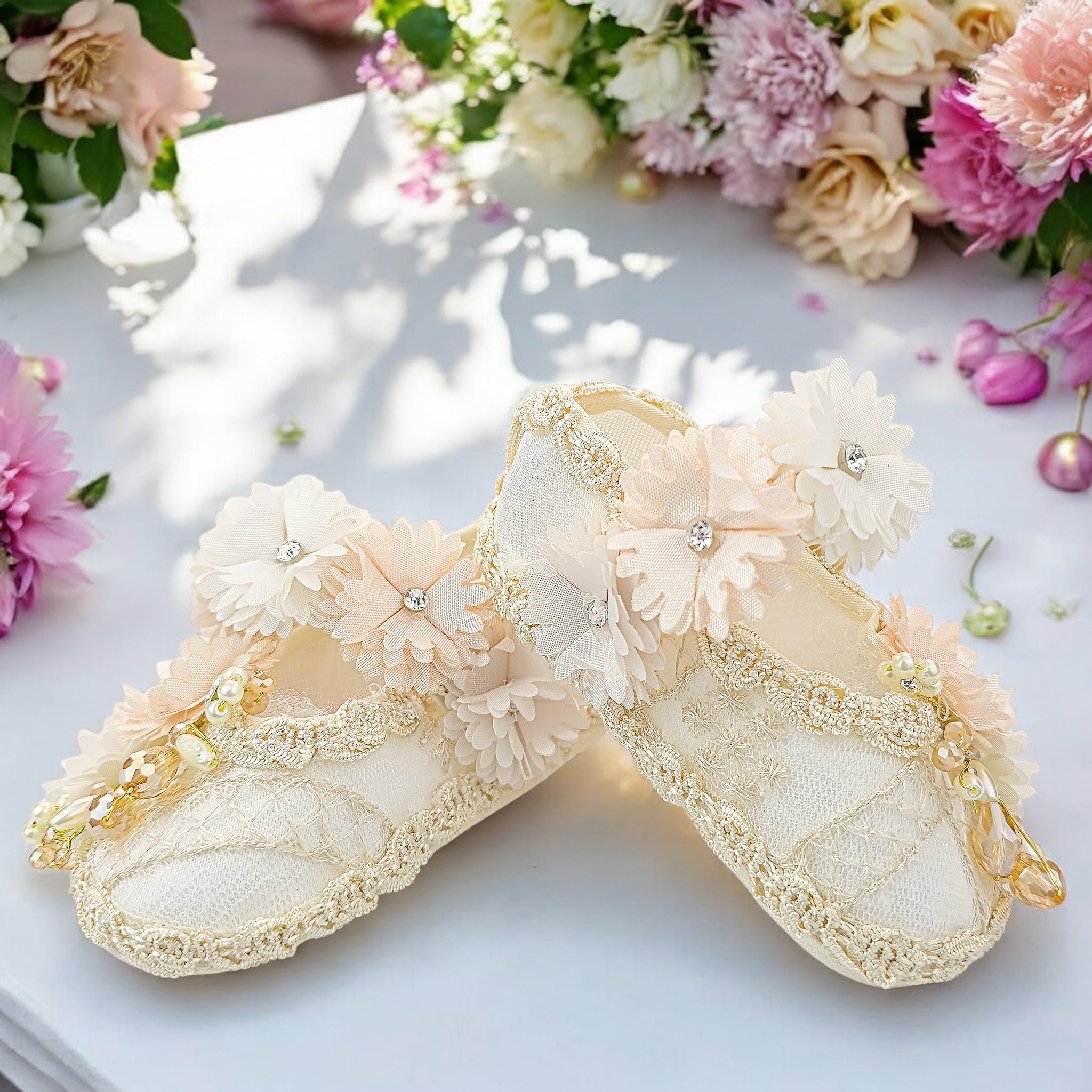 Zapato Tela Bautizo 053