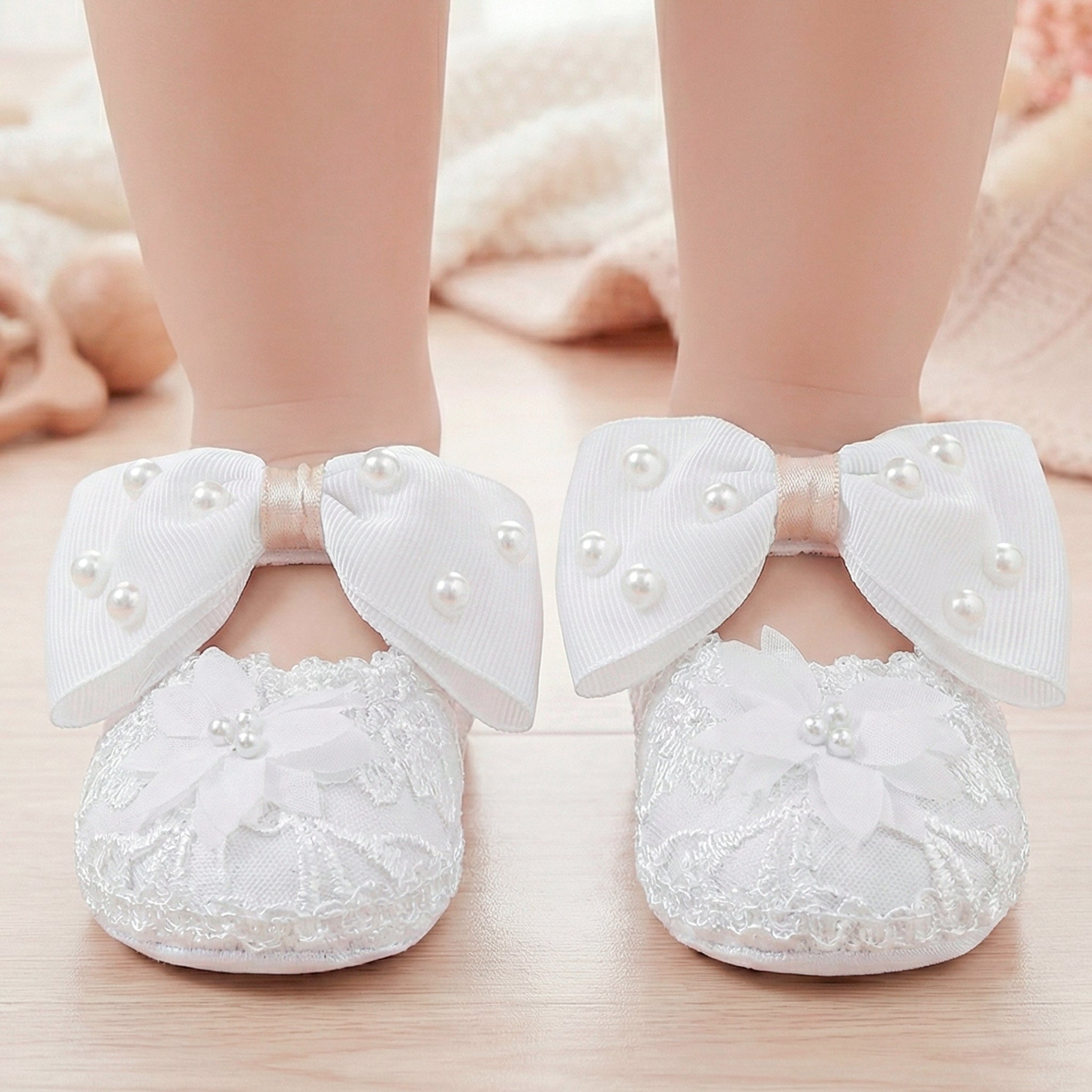 Zapato Tela Bautizo 057