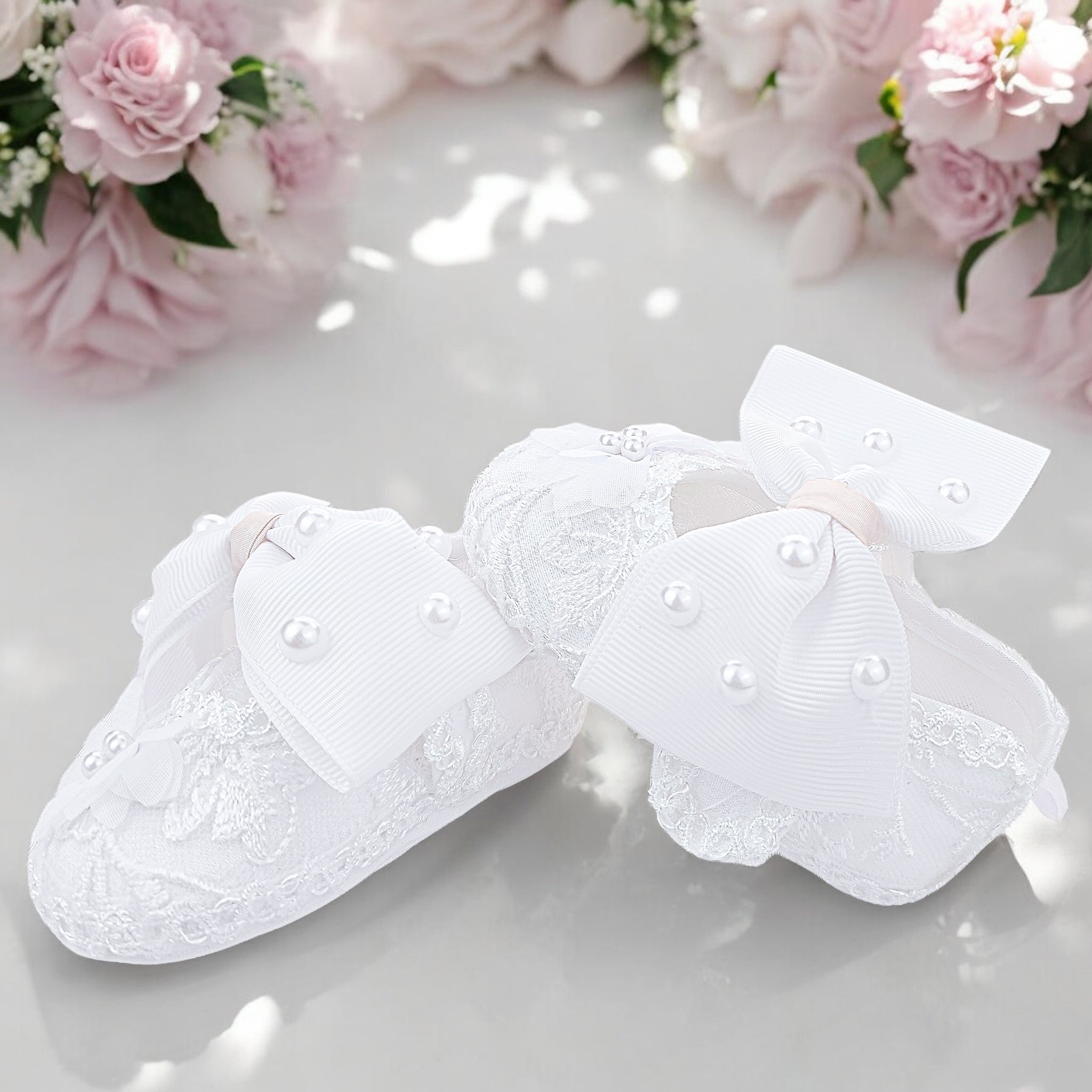 Zapato Tela Bautizo 057