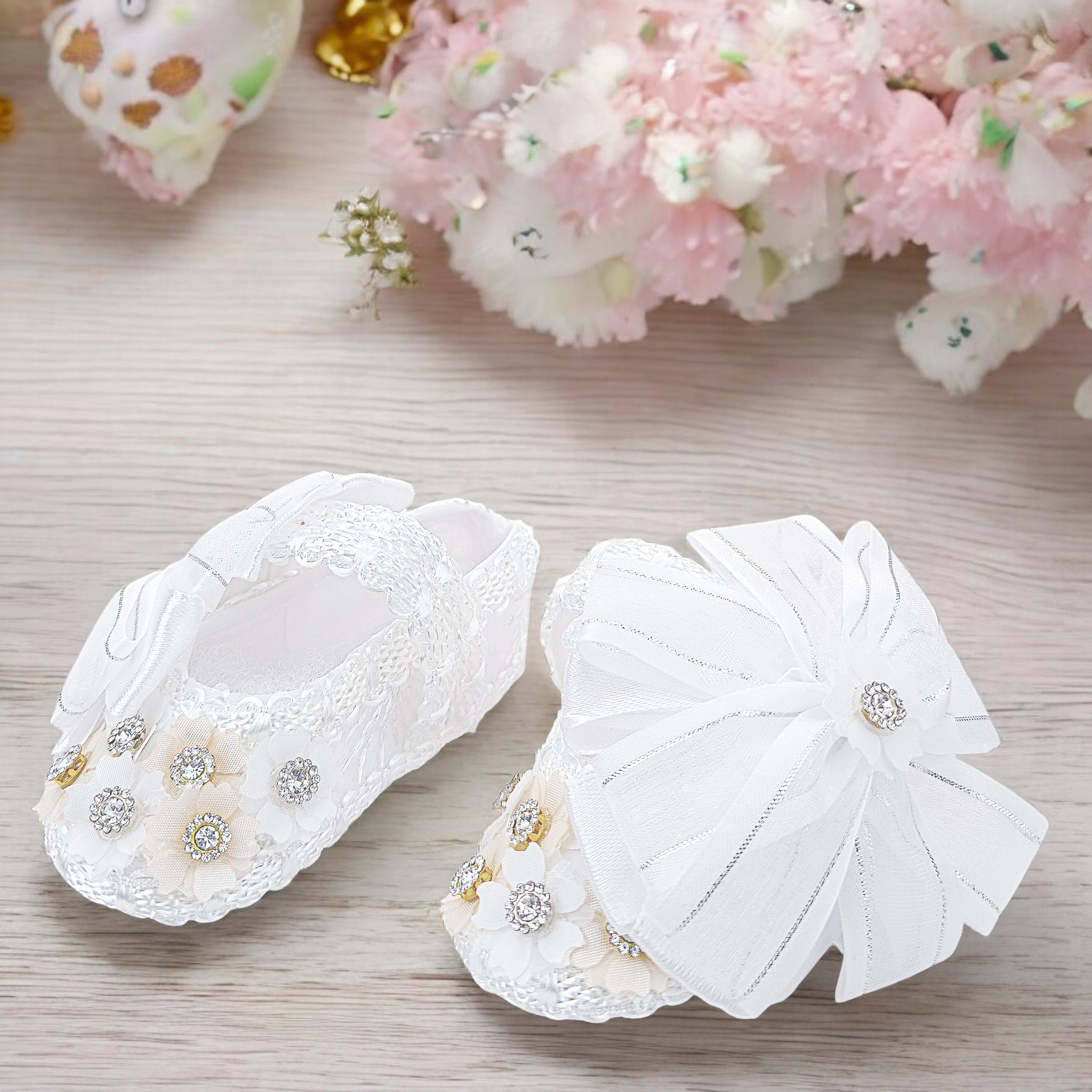 Zapato Tela Bautizo 058