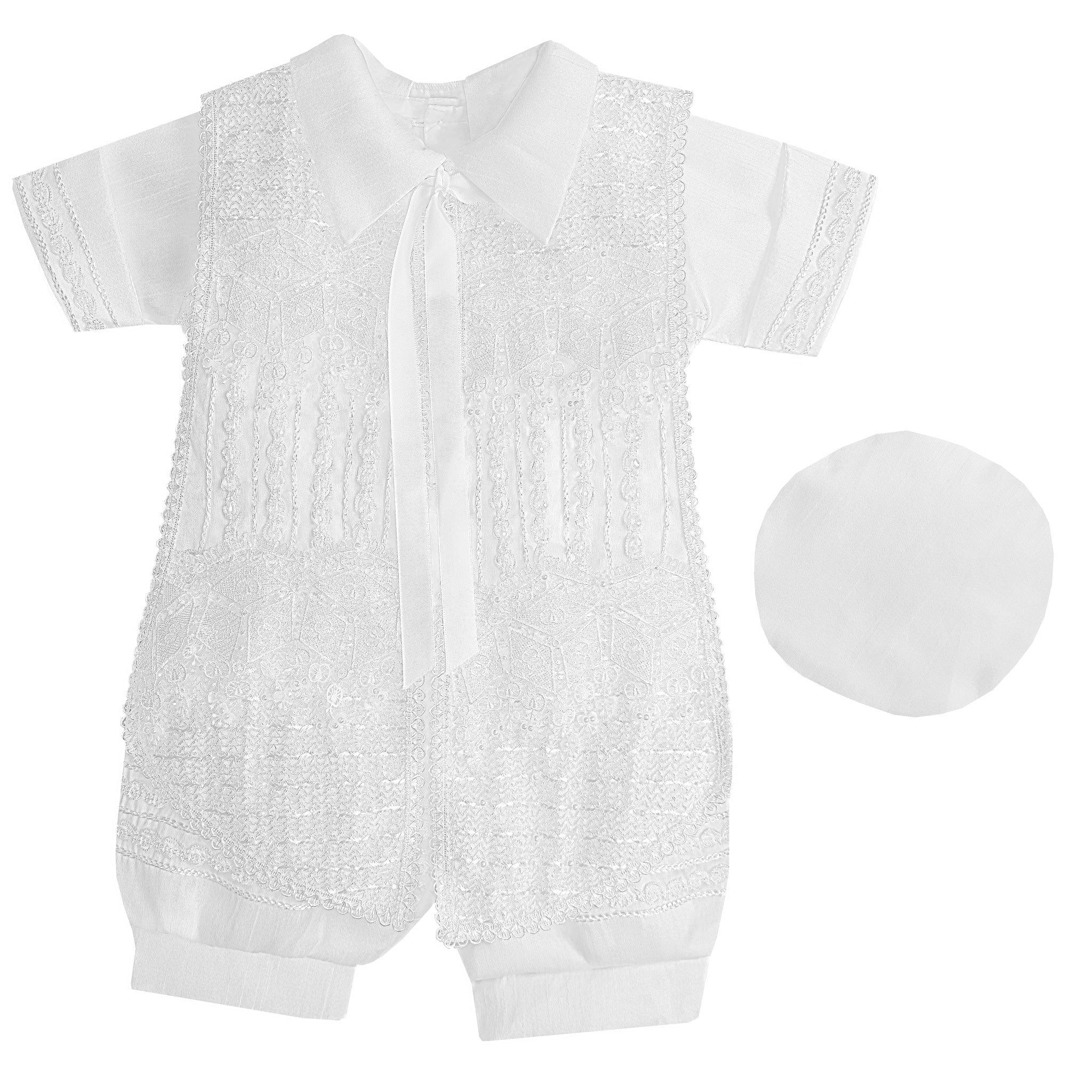 Traje Bautizo R-094-F Shantung