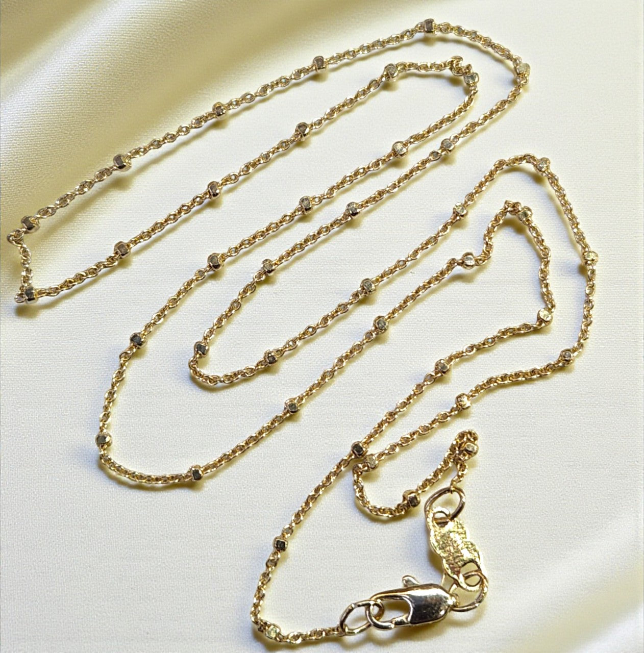 Cadena Singapur Cuadritos 50cm