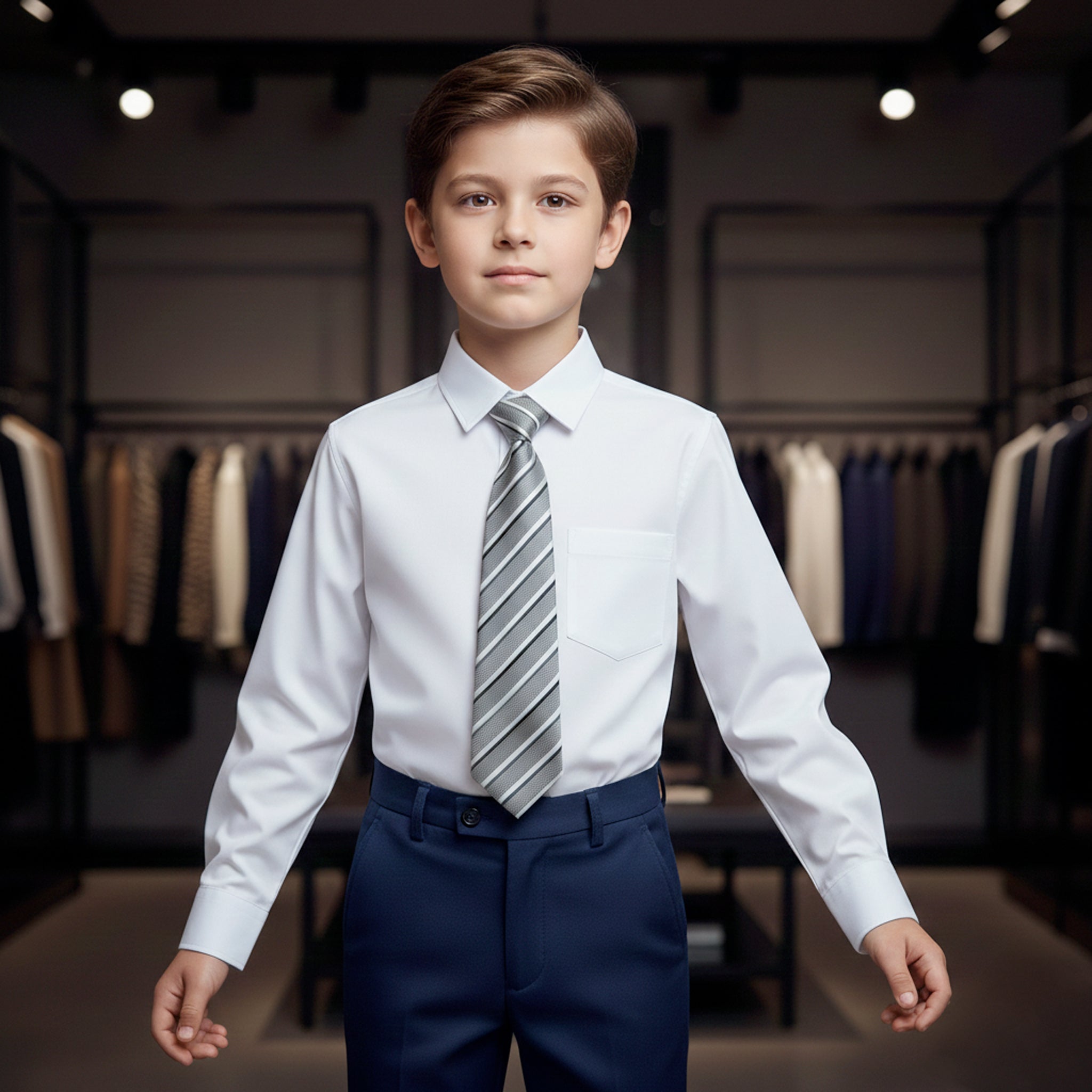 Camisa Manga Larga Blanco