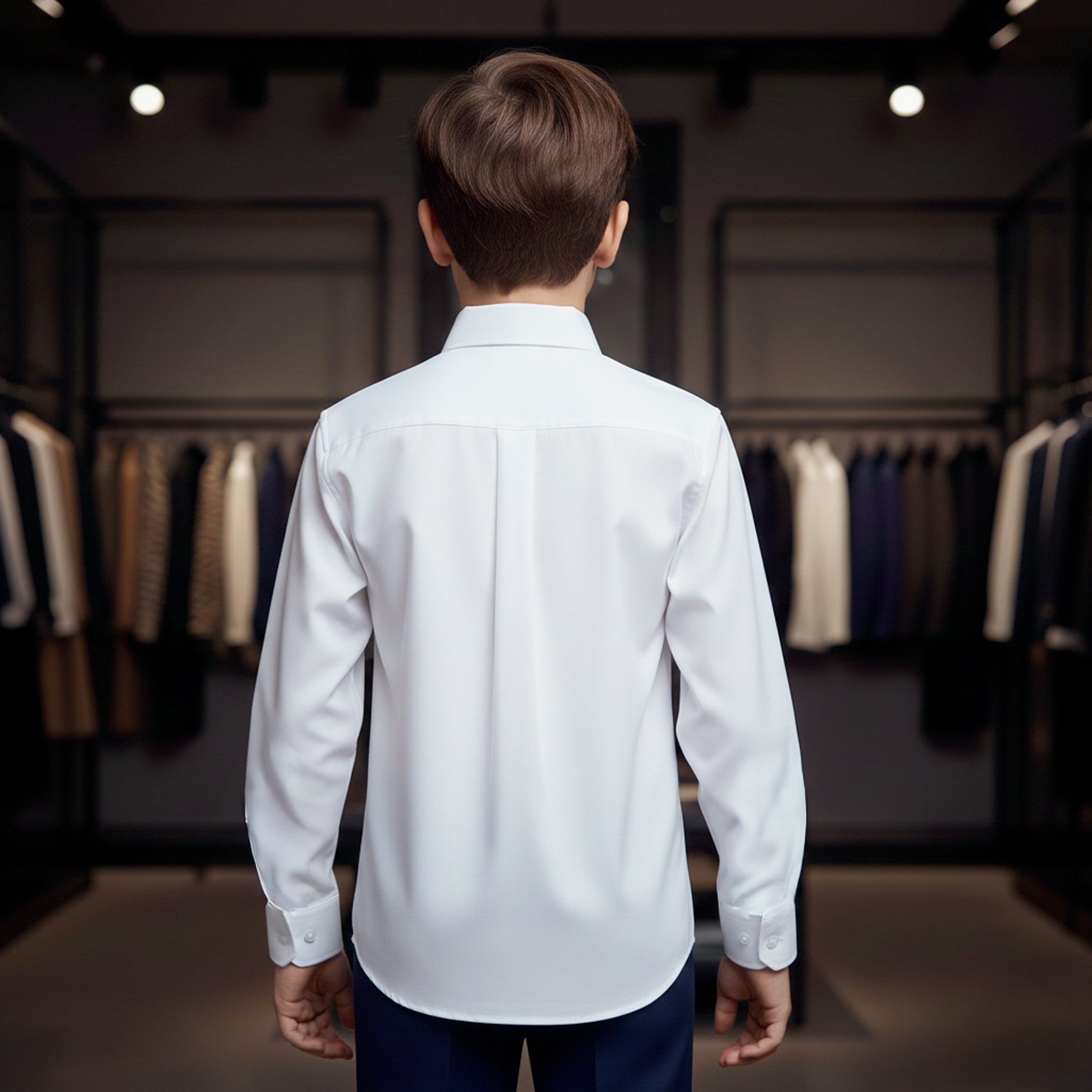 Camisa Manga Larga Blanco