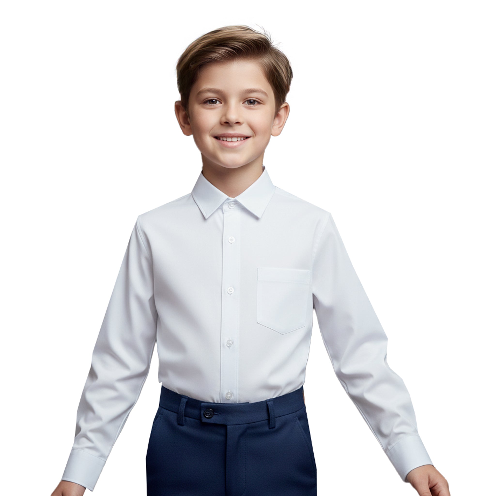 Camisa Manga Larga Blanco