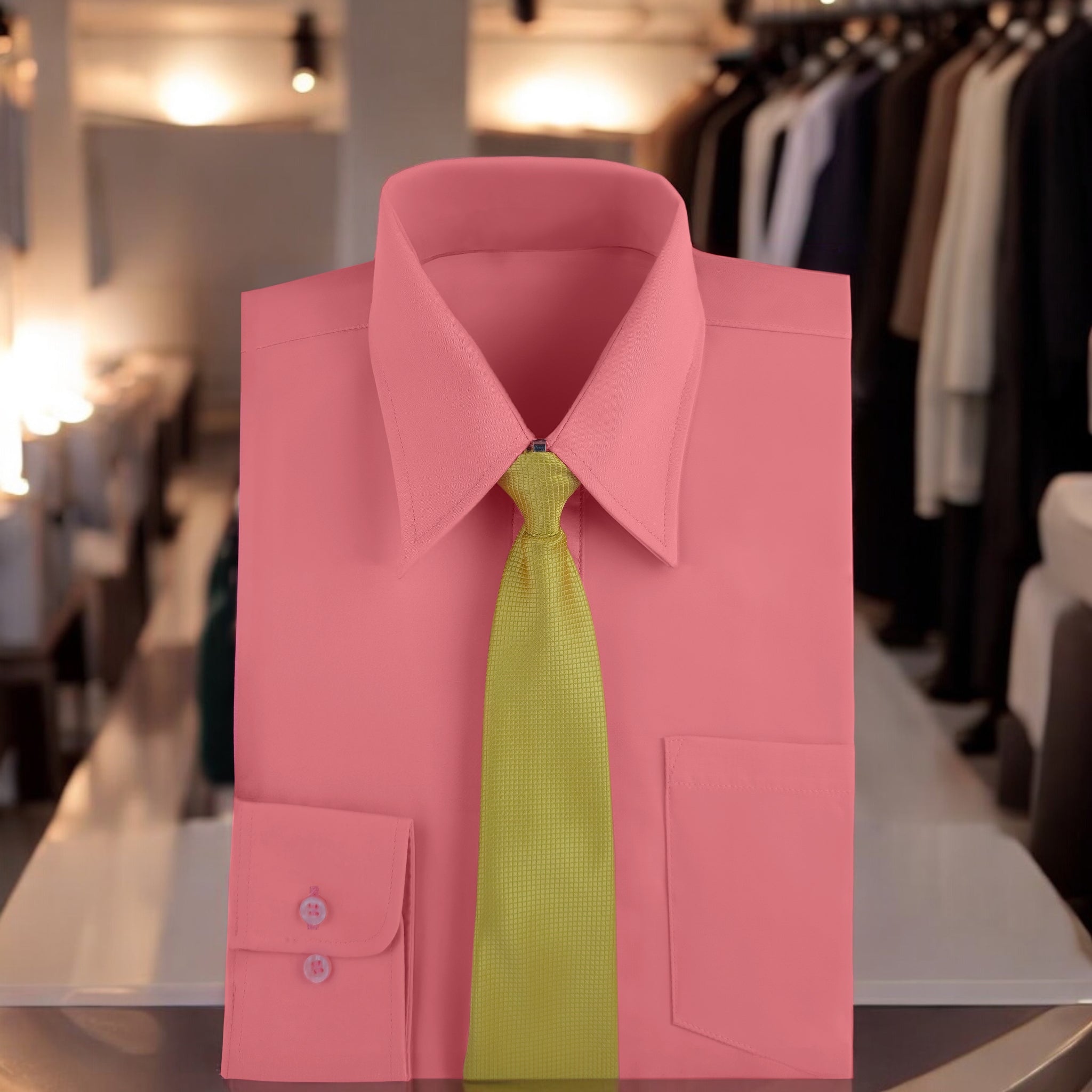 Camisa Manga Larga Coral