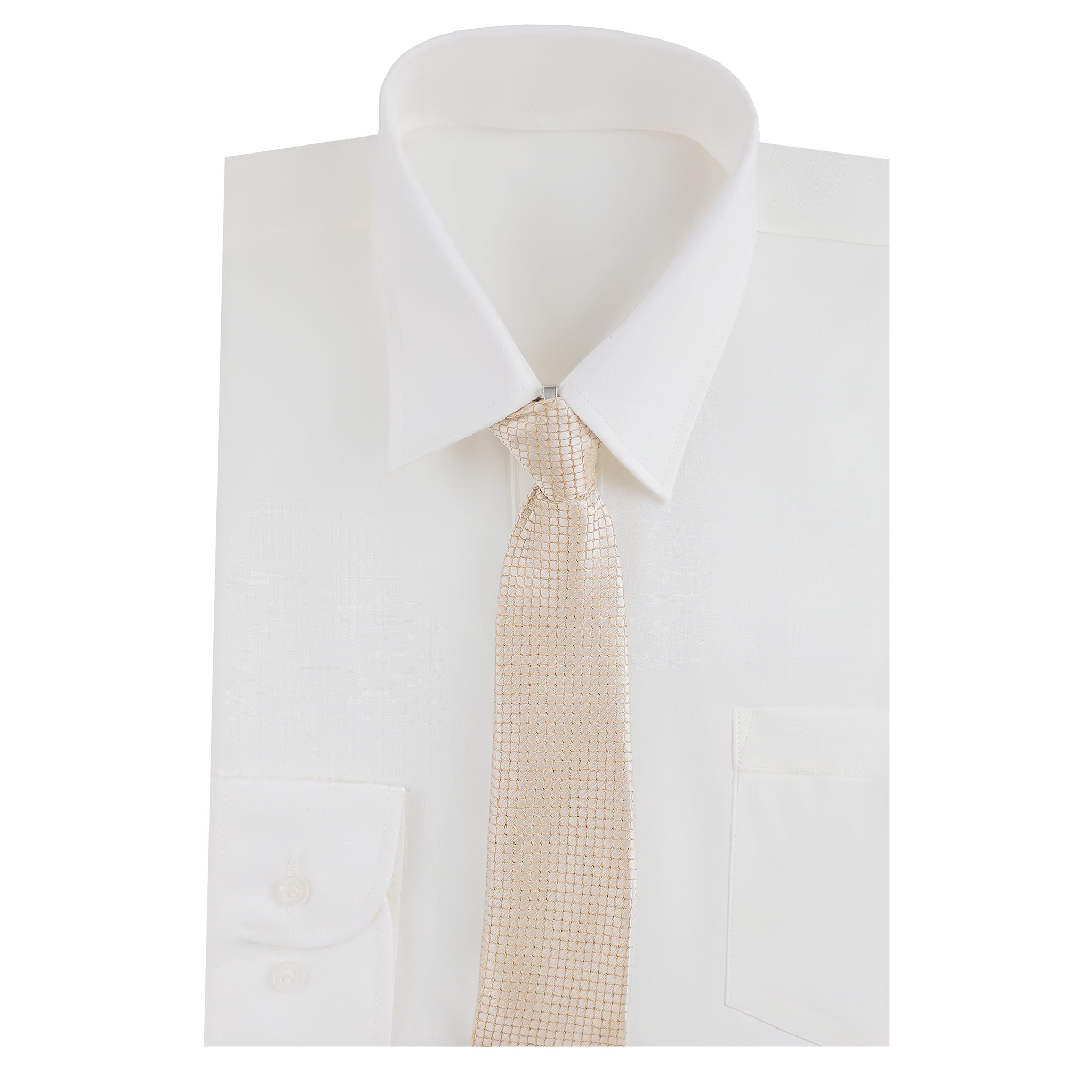 Camisa Manga Larga Hueso