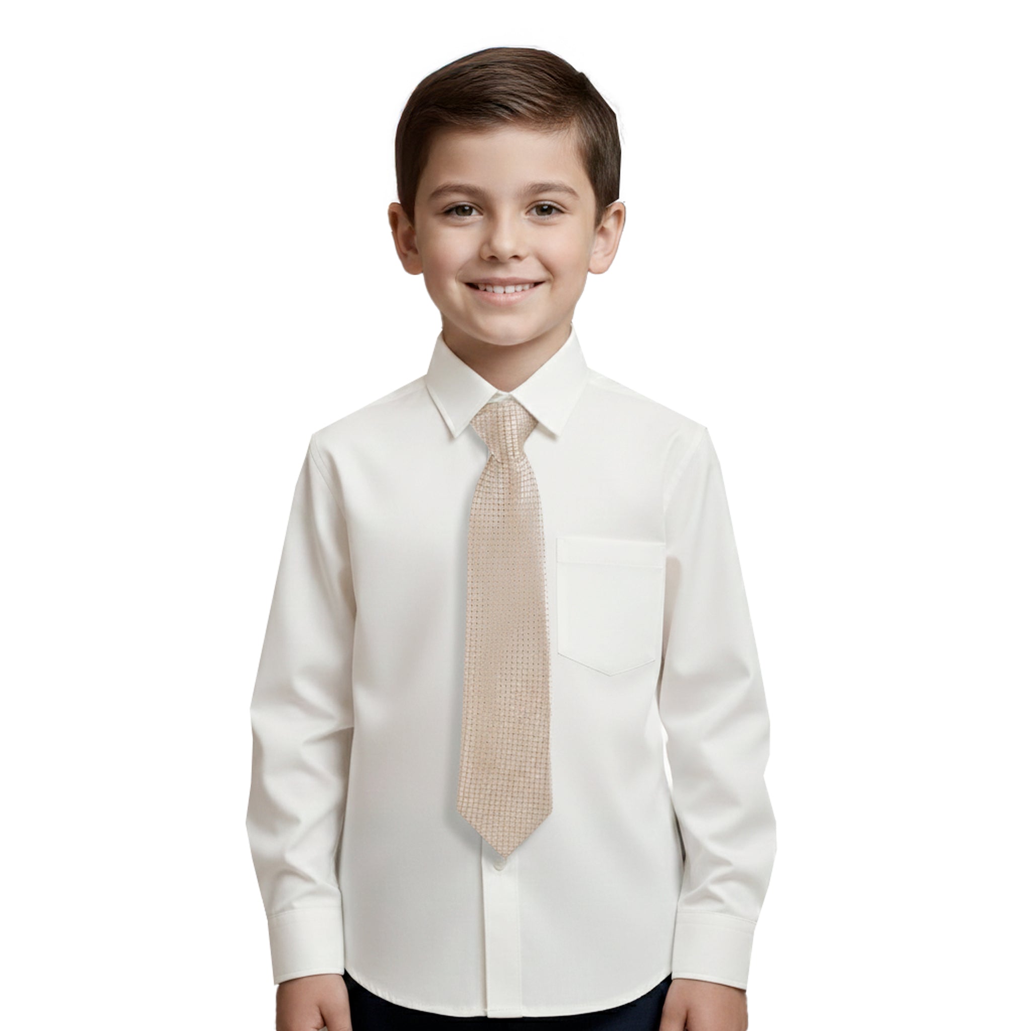 Camisa Manga Larga Hueso