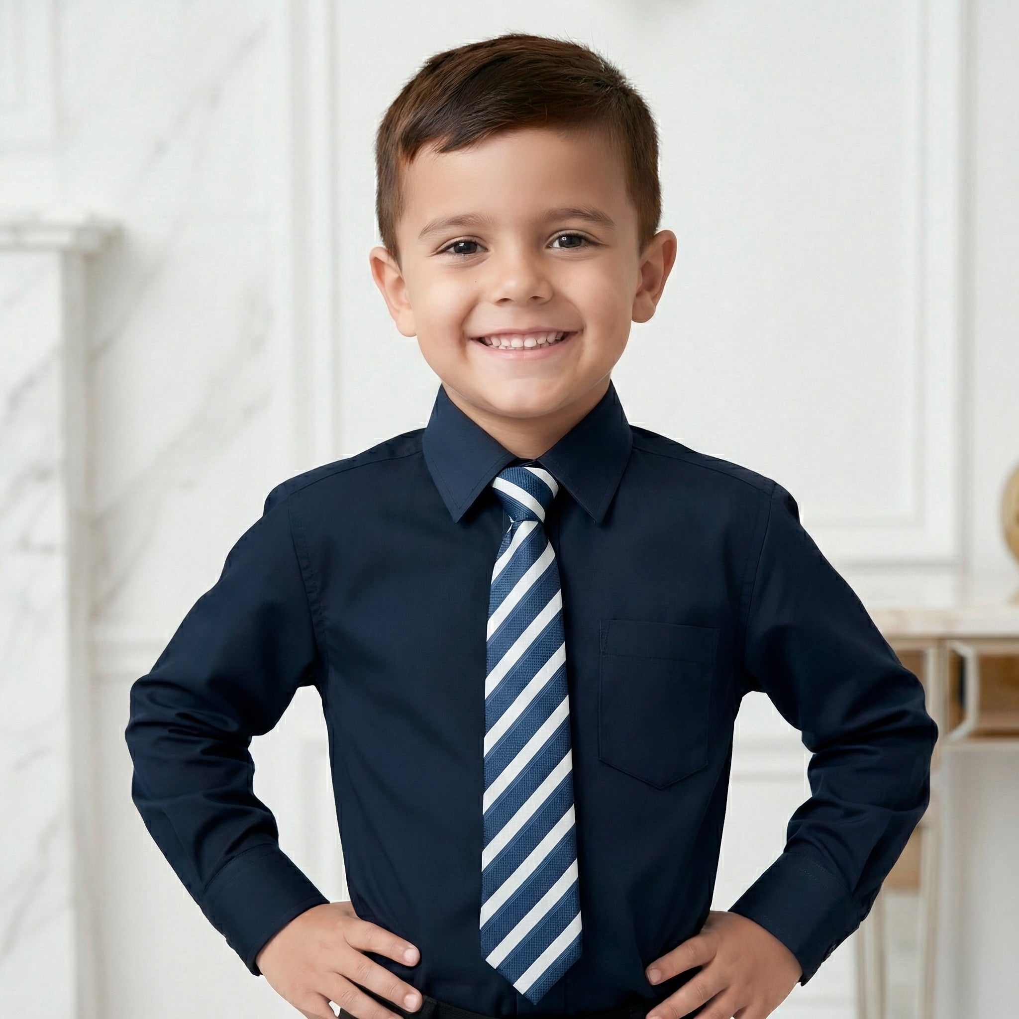 Camisa Manga Larga Marino