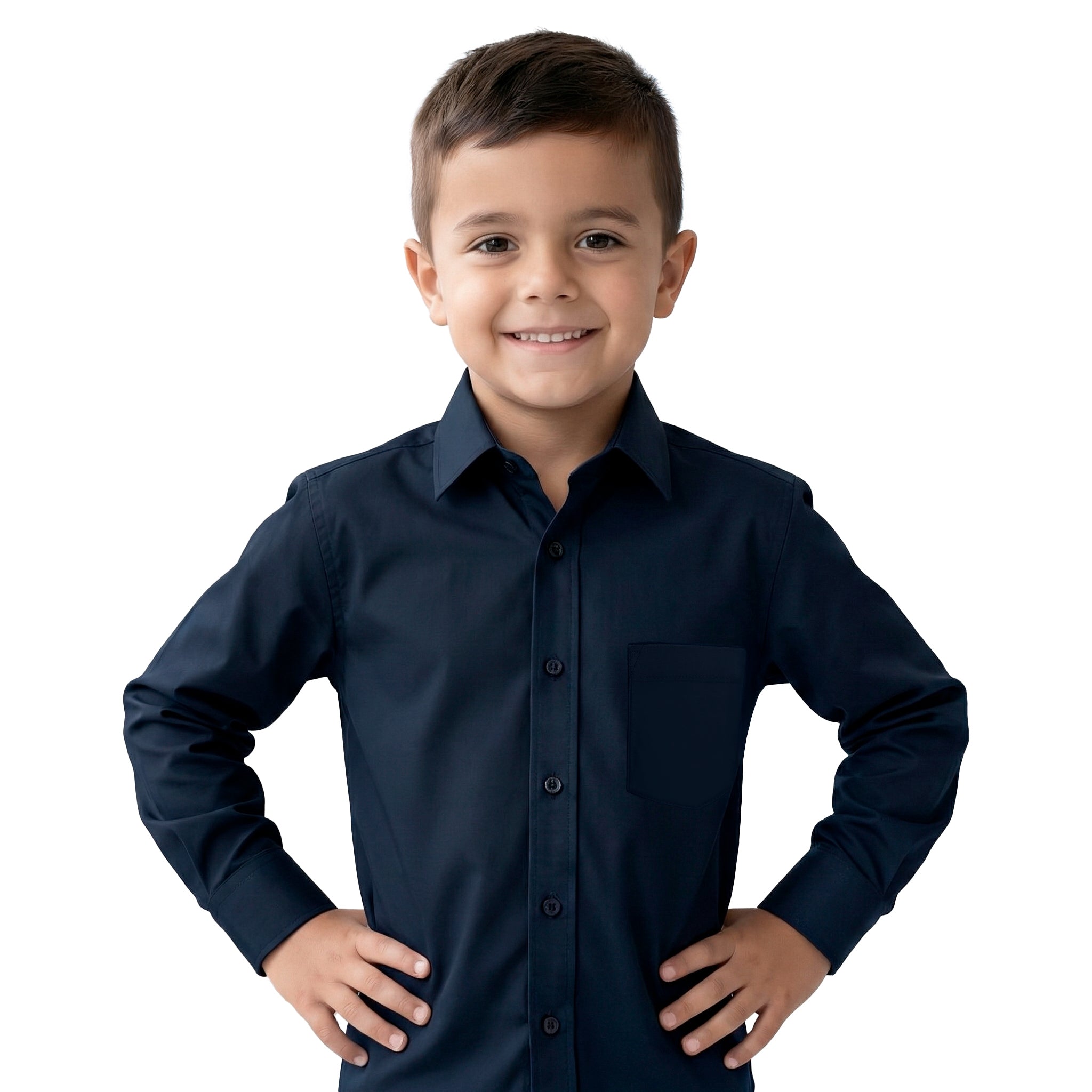 Camisa Manga Larga Marino