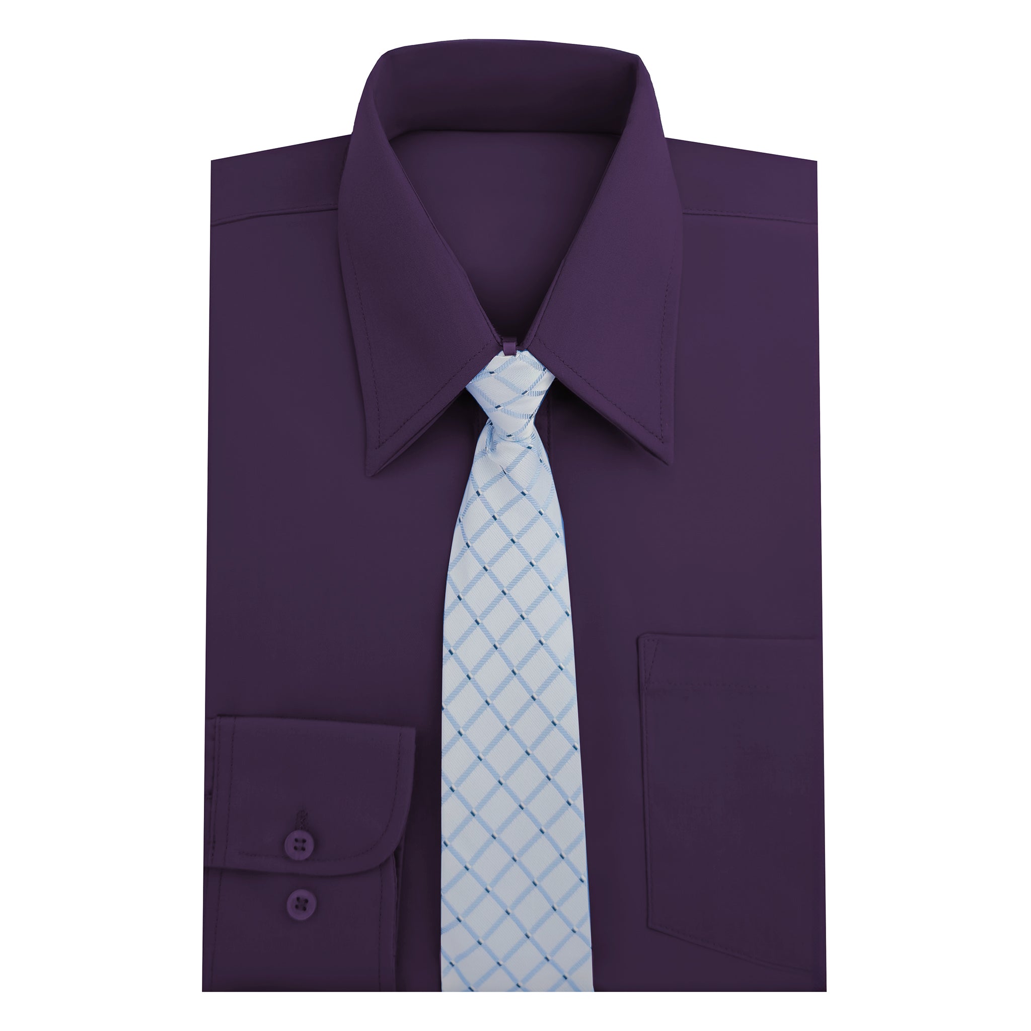 Camisa Manga Larga Morado