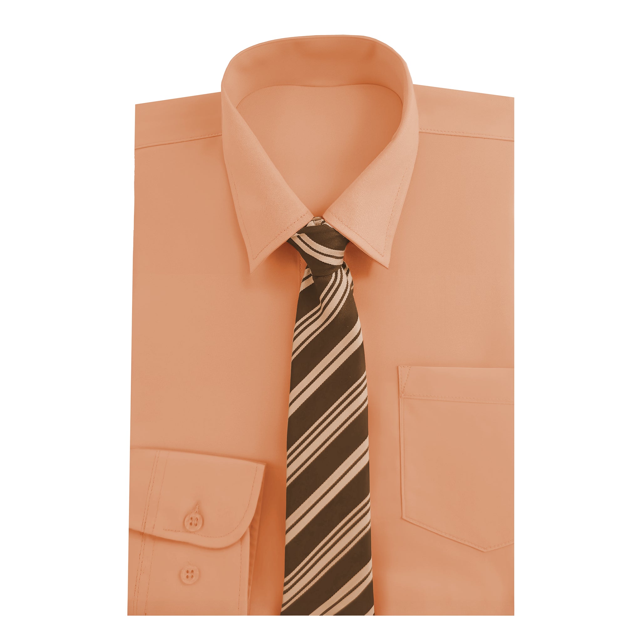 Camisa Manga Larga Naranja