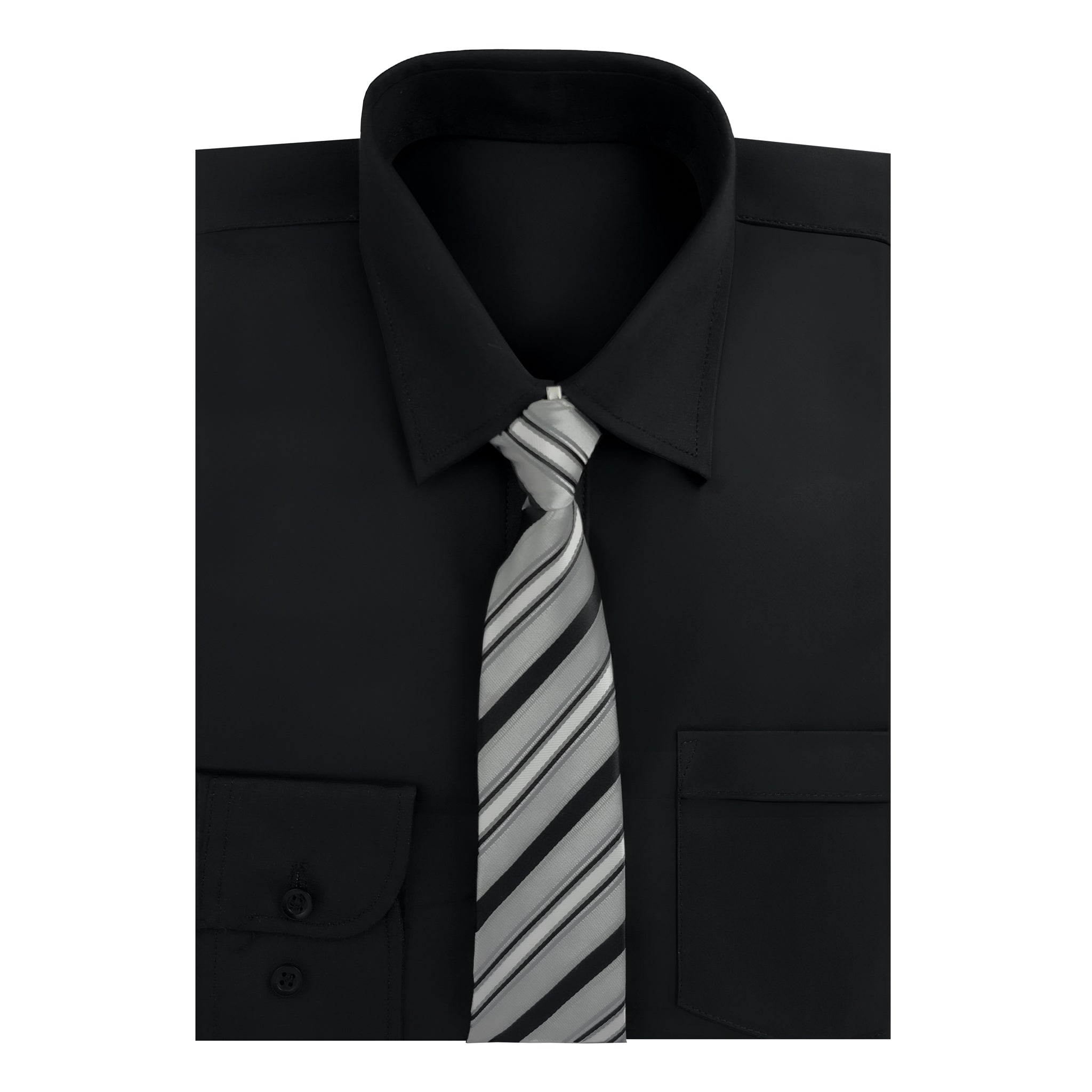 Camisa Manga Larga Negro