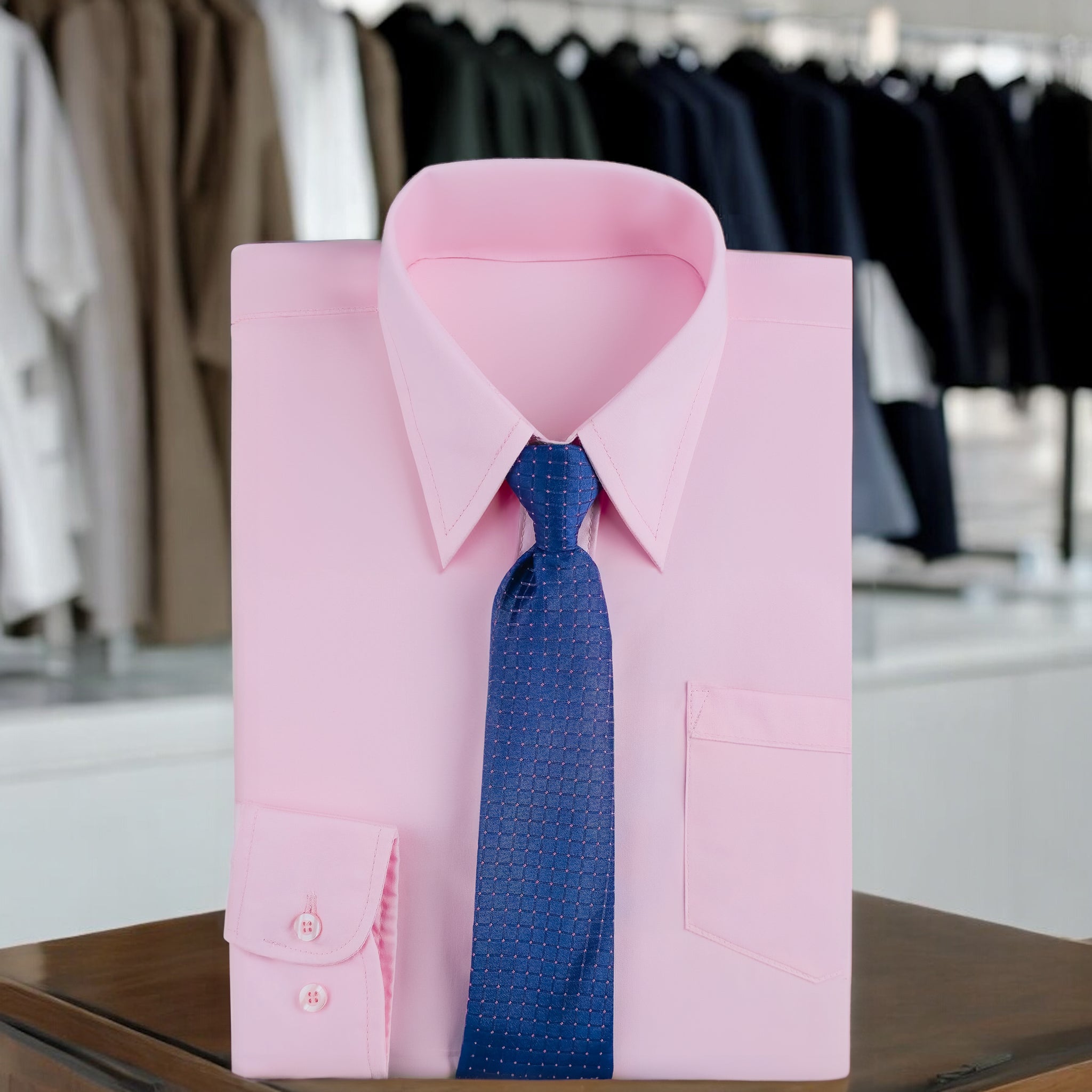 Camisa Manga Larga Rosa