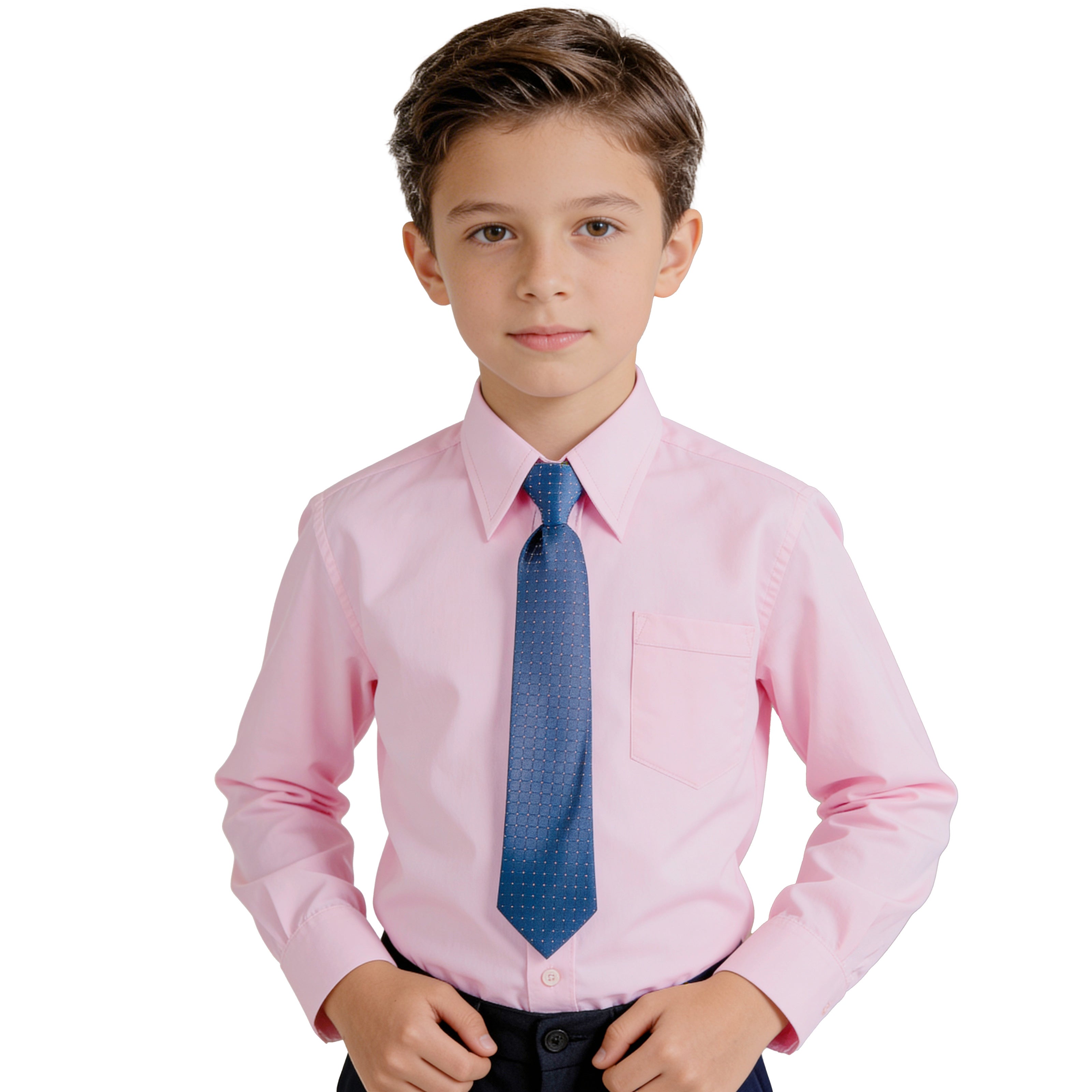 Camisa Manga Larga Rosa