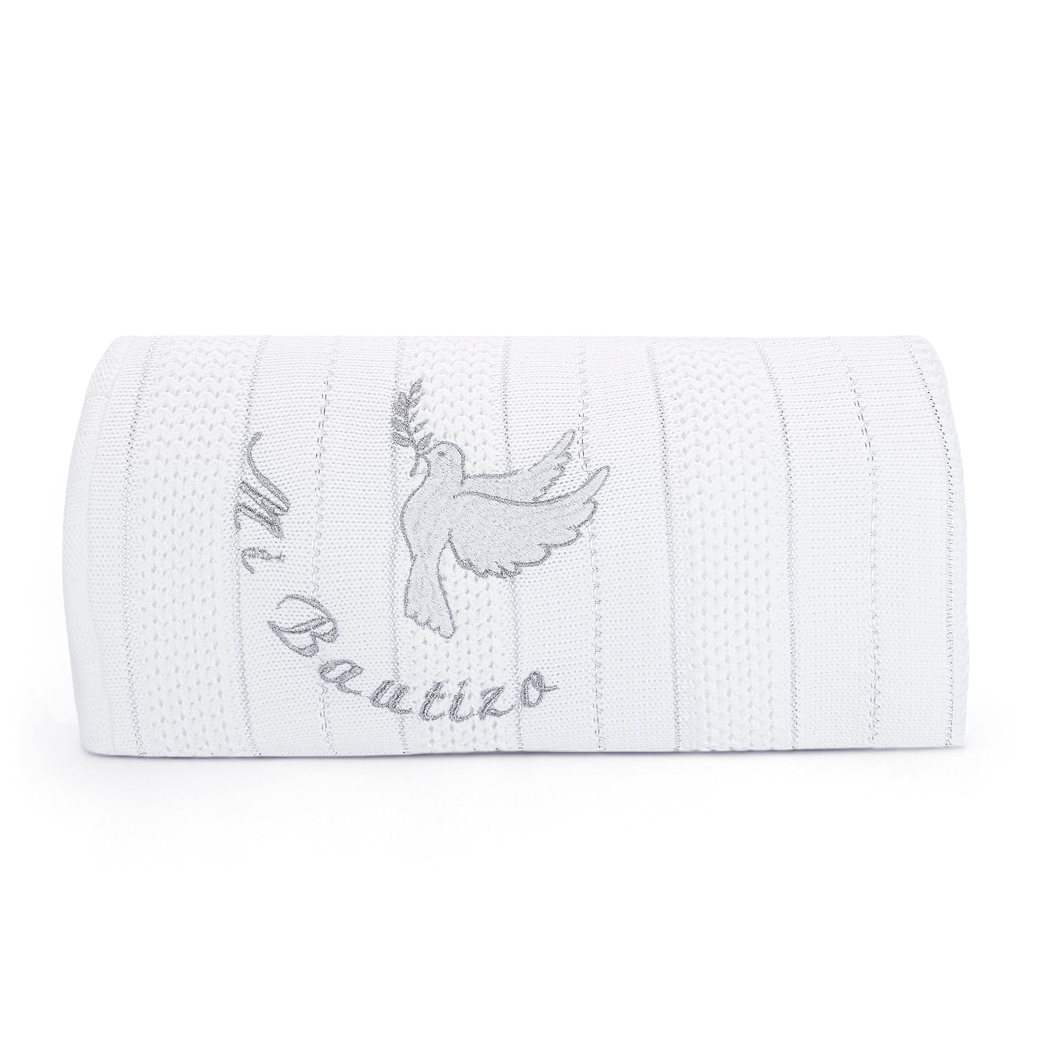 Cobija Bautizo Lineal Forrada y Bordado A90