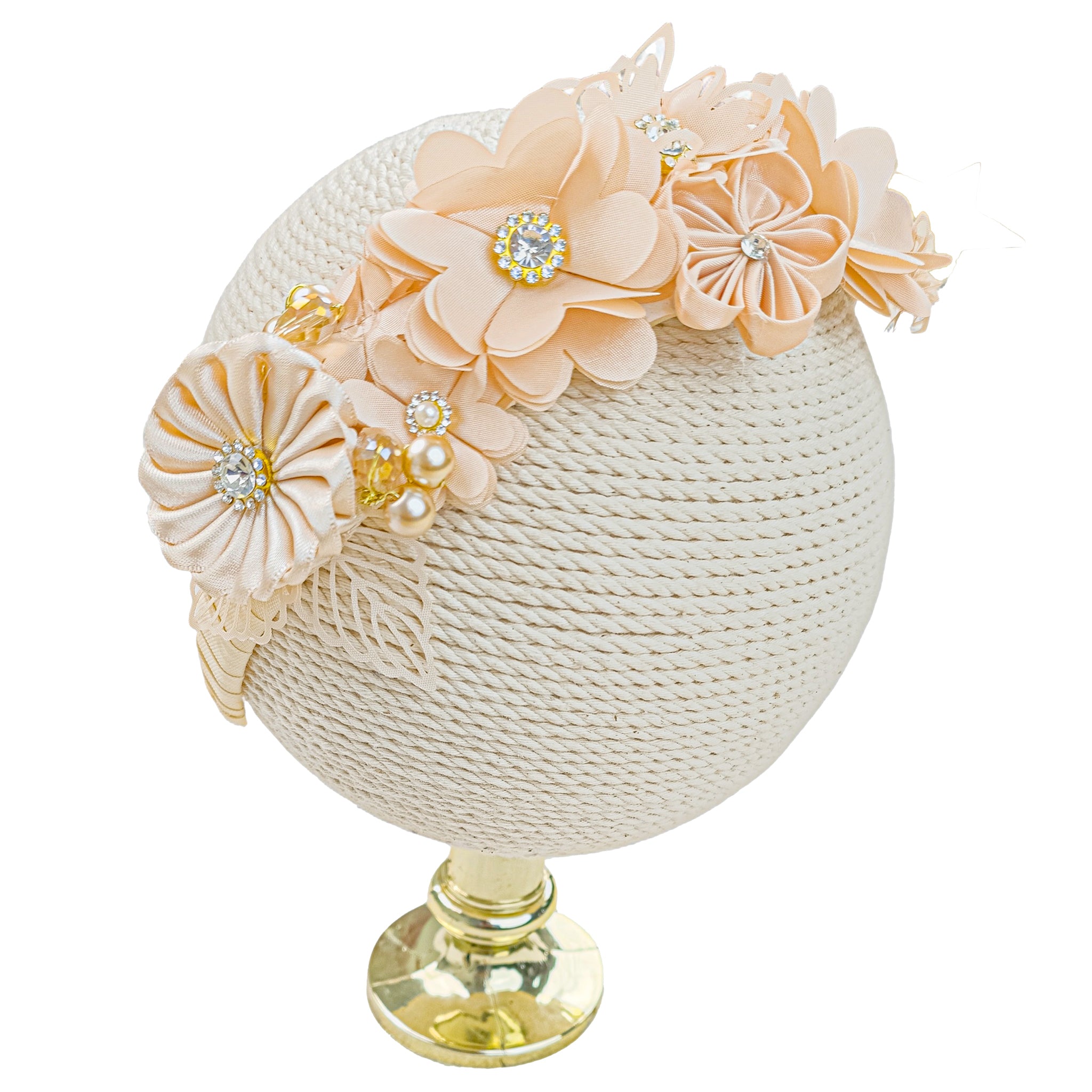 Diadema Bautizo Flores 105