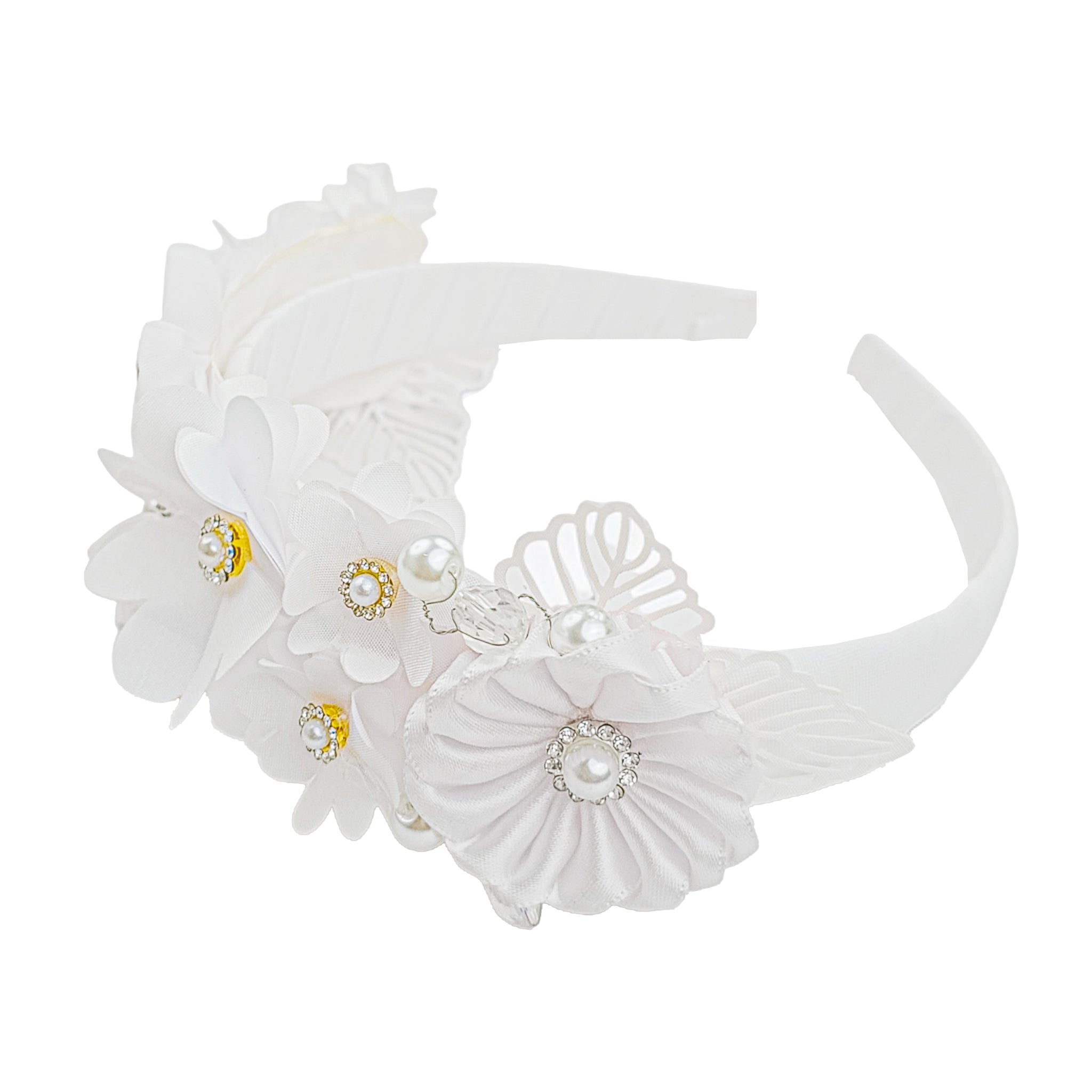 Diadema Bautizo Flores 105