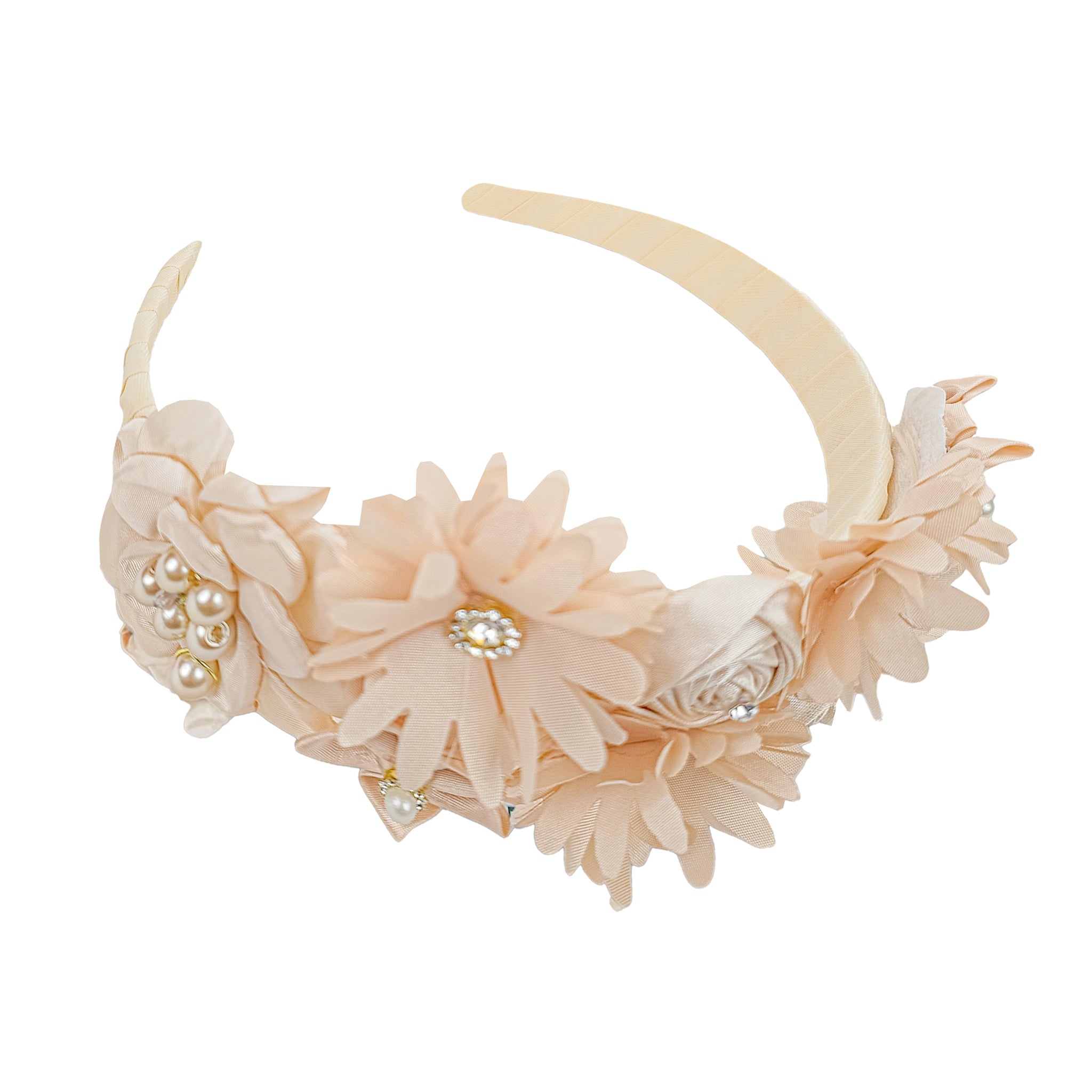 Diadema Bautizo Flores #101