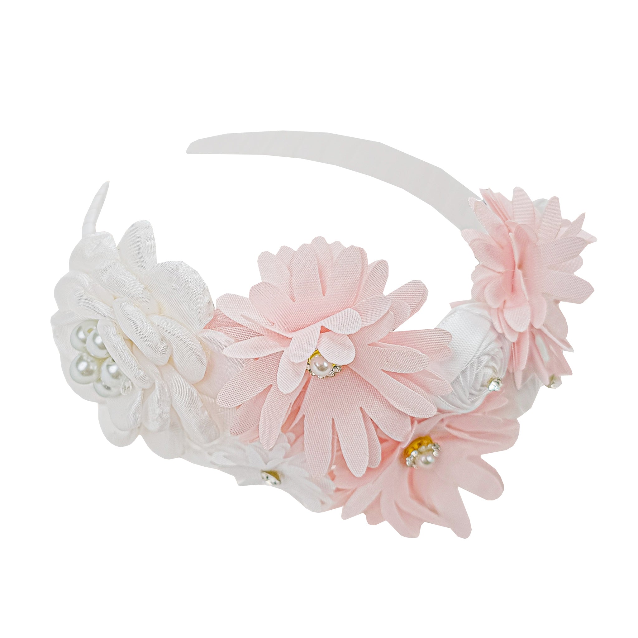 Diadema Bautizo Flores #101