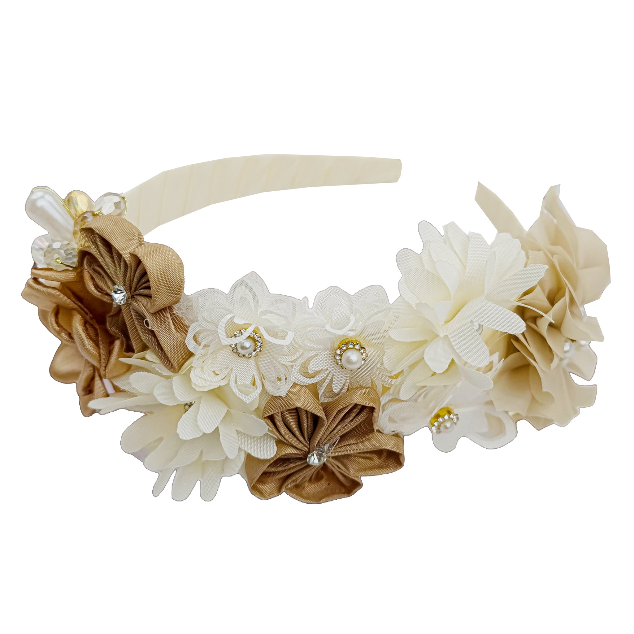 Diadema Bautizo Flores #102