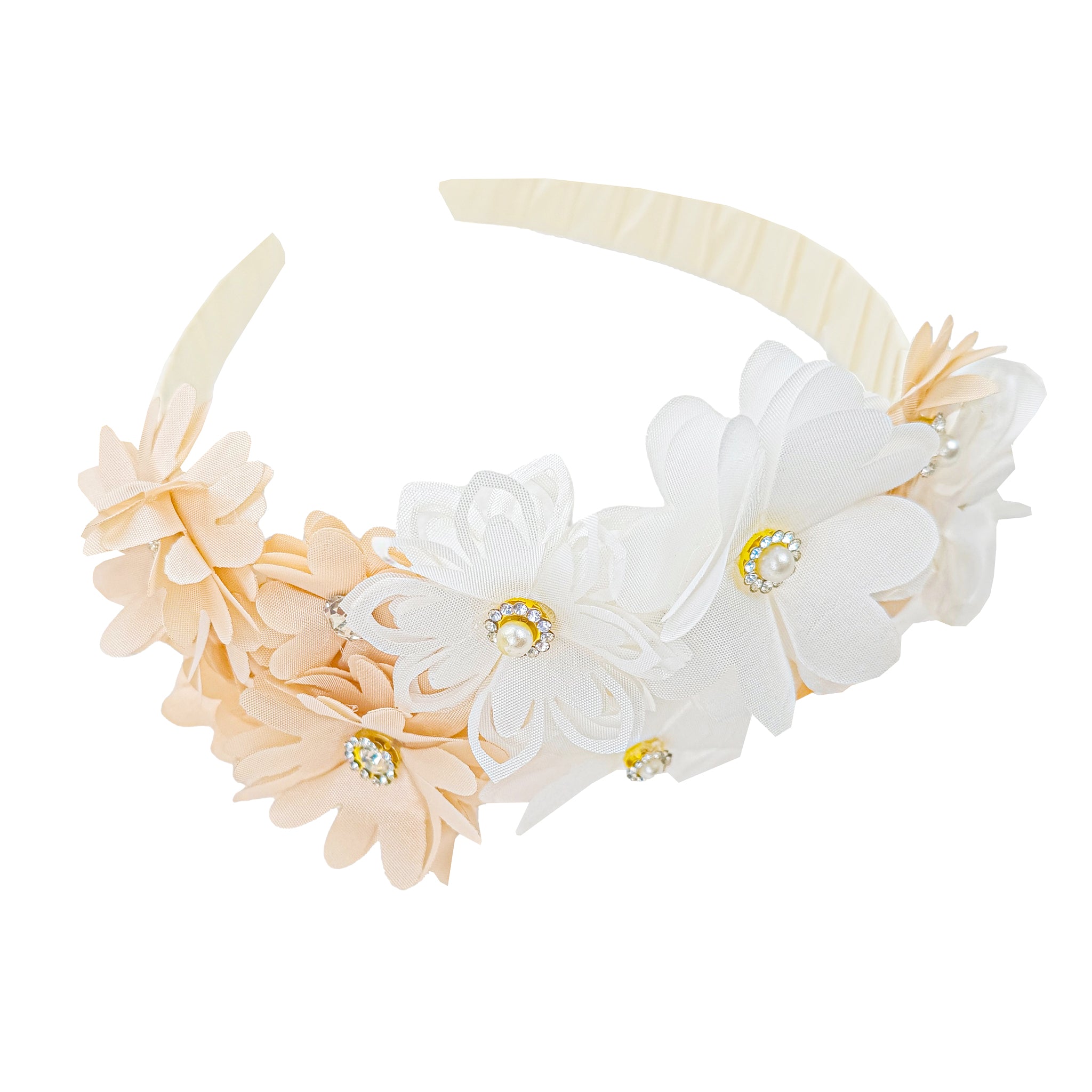 Diadema Bautizo Flores #103