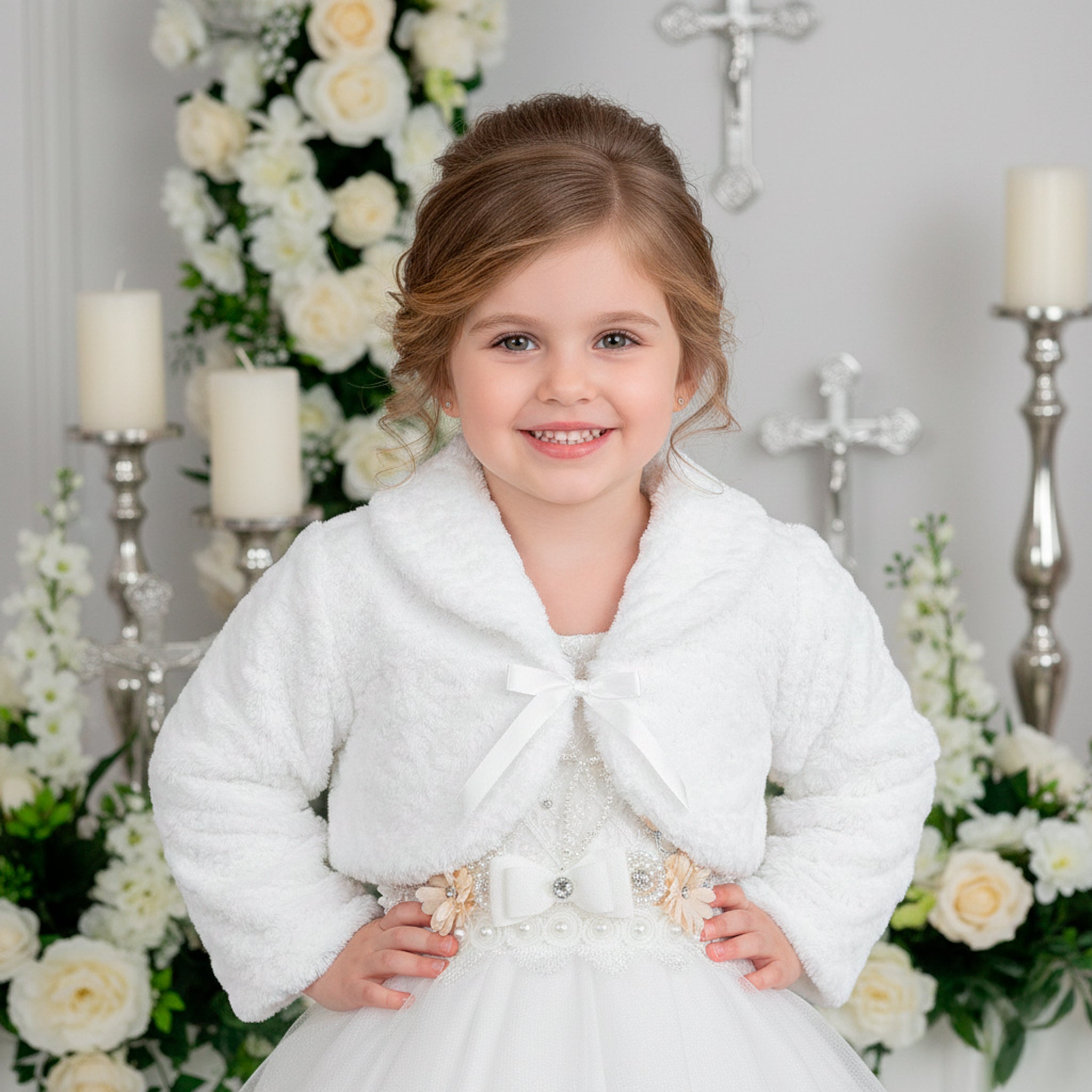 Estola de Peluche Bautizo 721