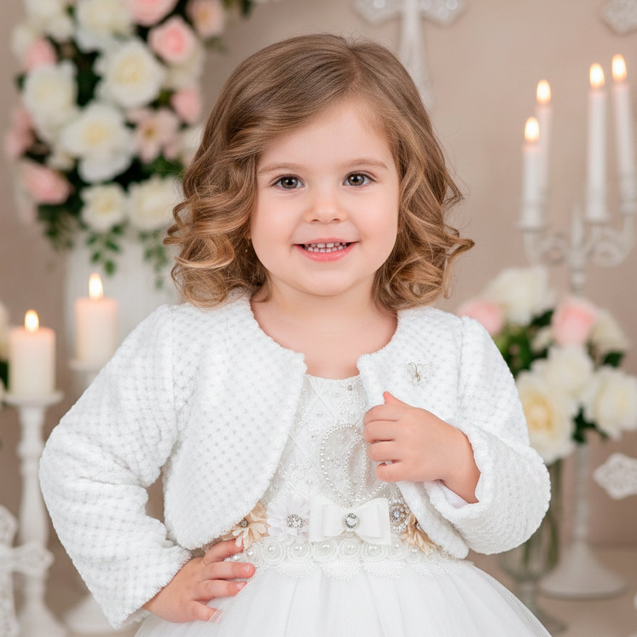 Estola de Peluche Bautizo 729