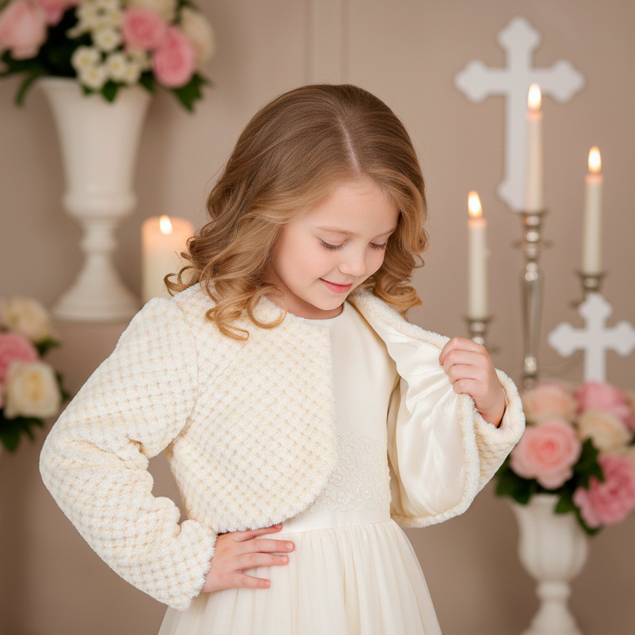 Estola de Peluche Primera Comunión 729