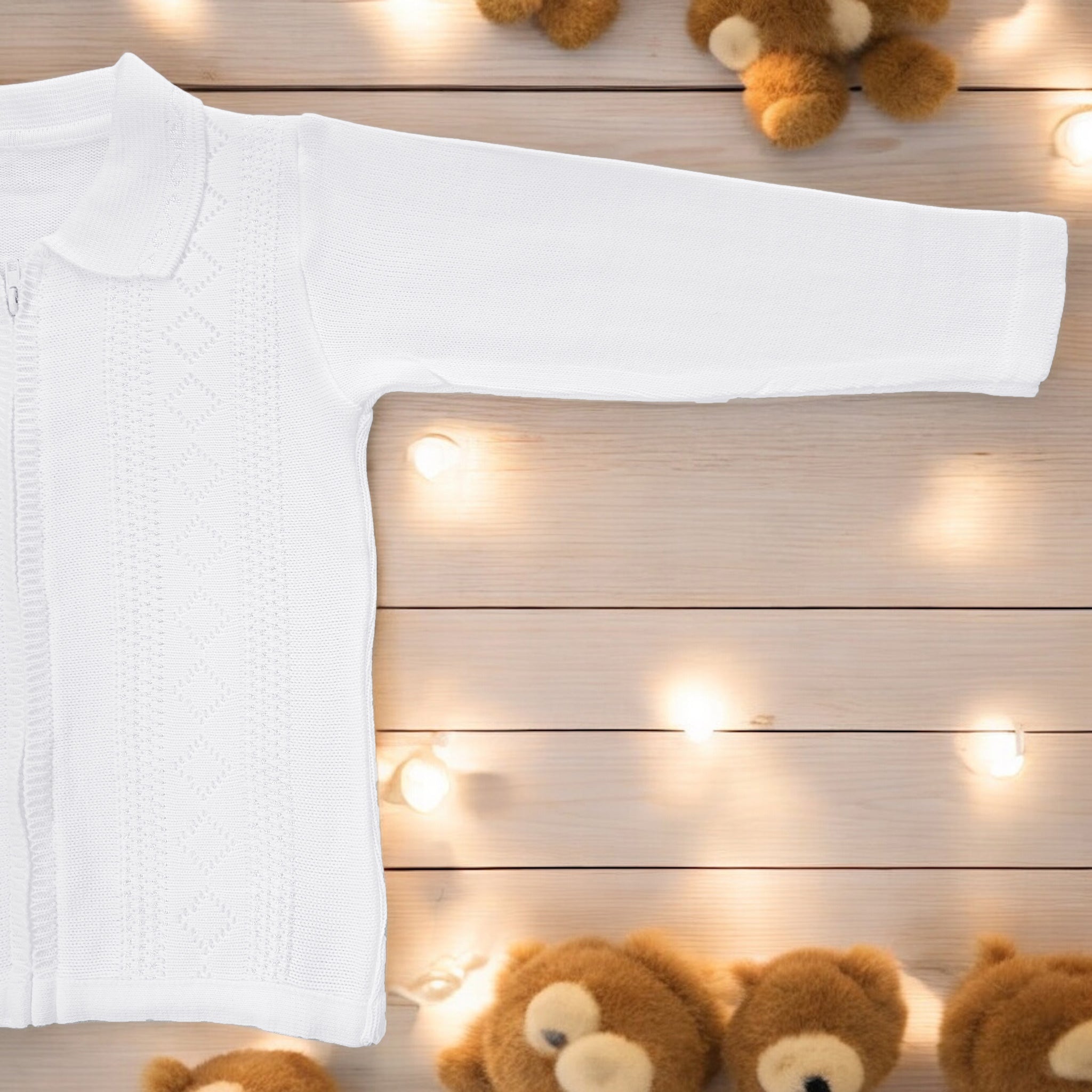 Suéter Bautizo Rombo